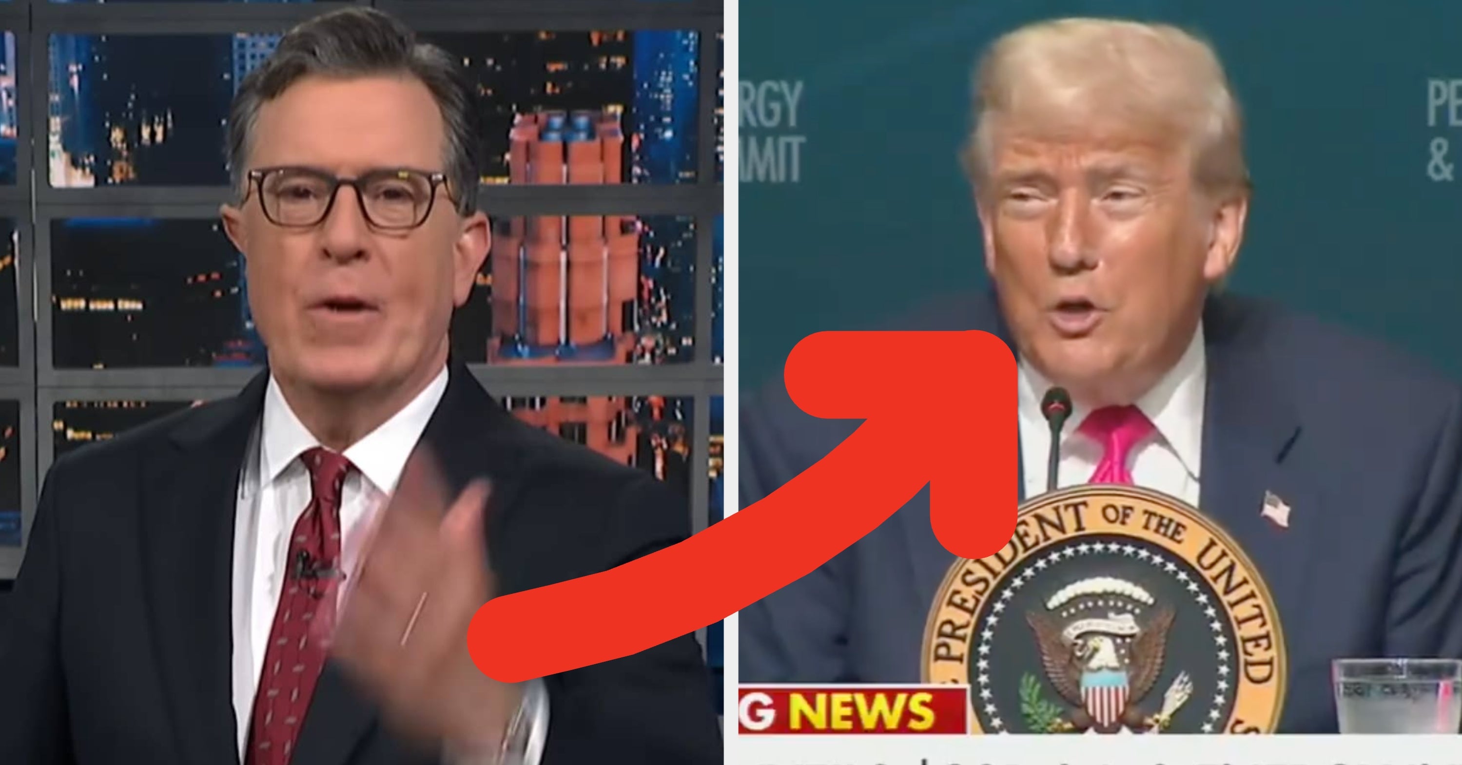 "None Of That Was True": Stephen Colbert Called Out Every One Of Trump's Shocking Lies About His Uncle