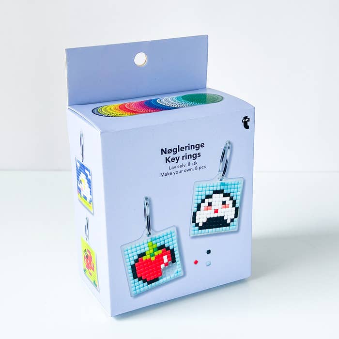フライングタイガー「DIYキーリング 8pcs」
