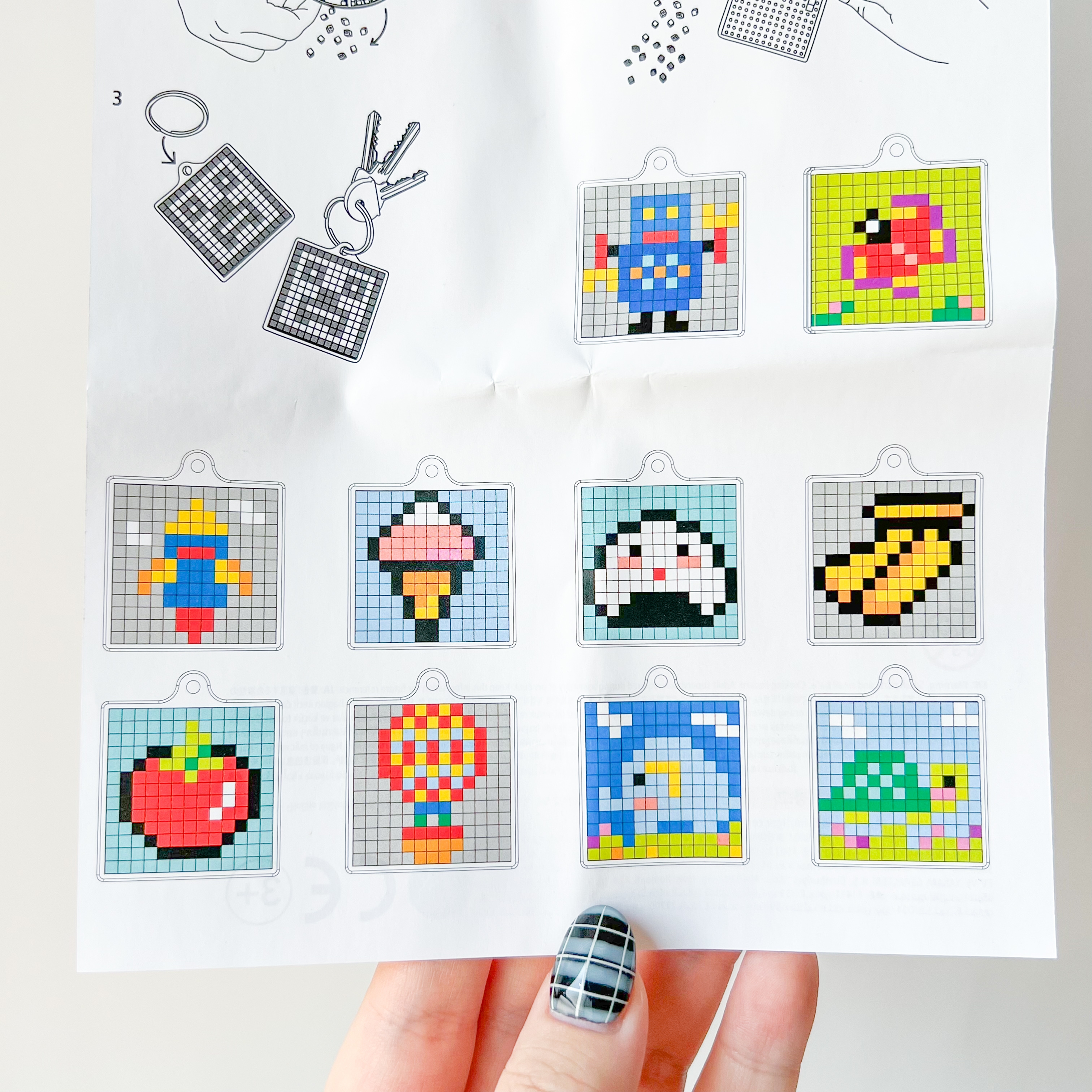 フライングタイガー「DIYキーリング 8pcs」