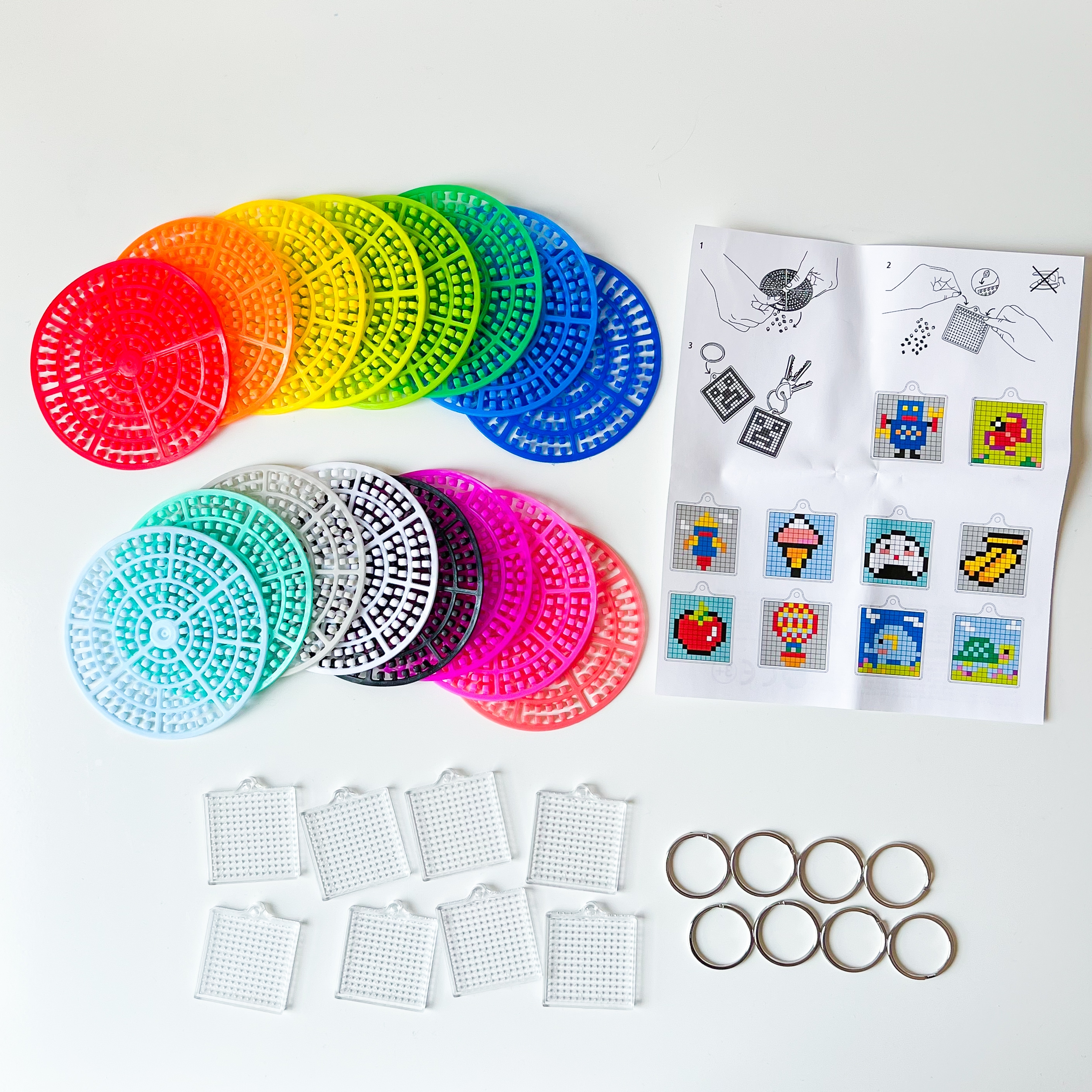 フライングタイガー「DIYキーリング 8pcs」