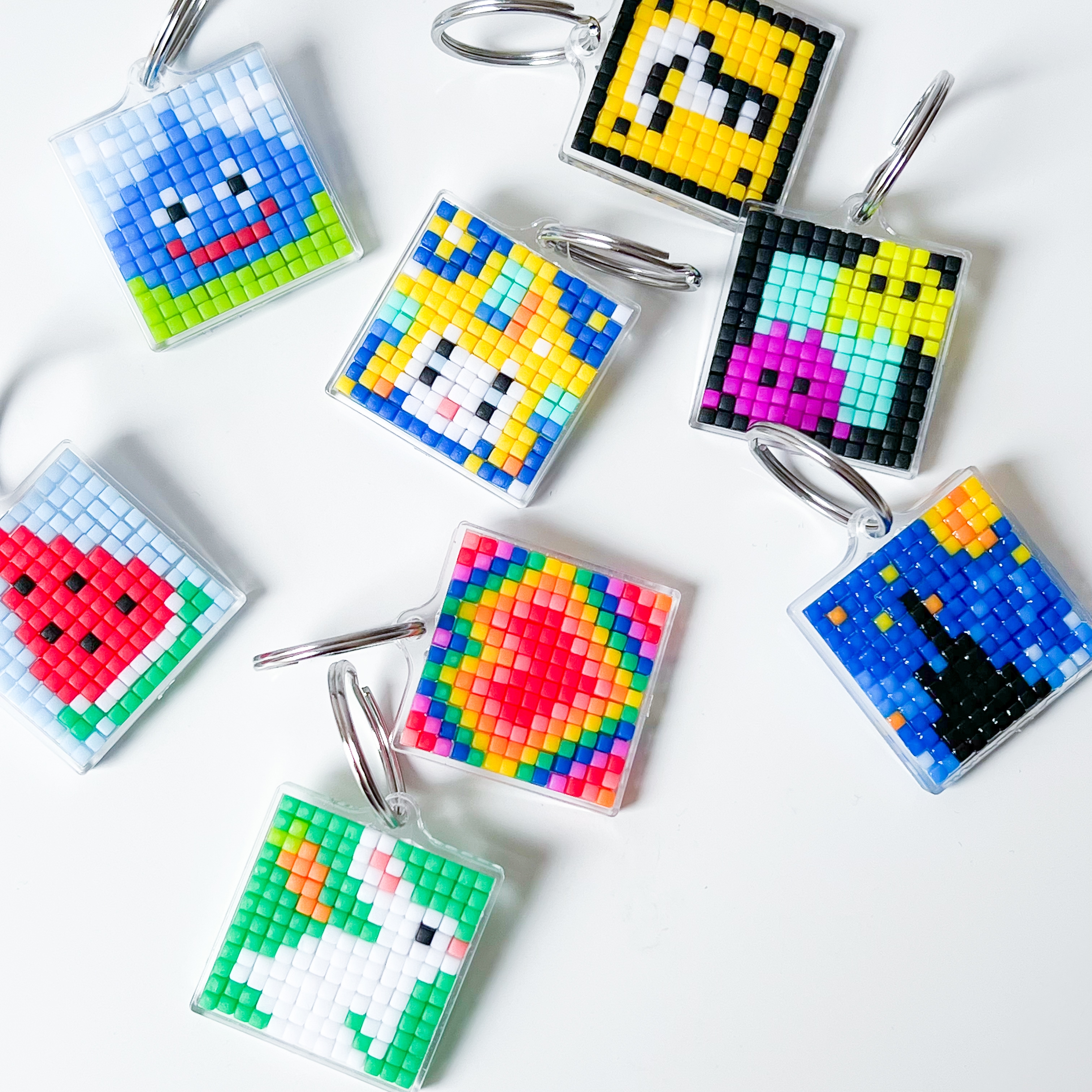 フライングタイガー「DIYキーリング 8pcs」