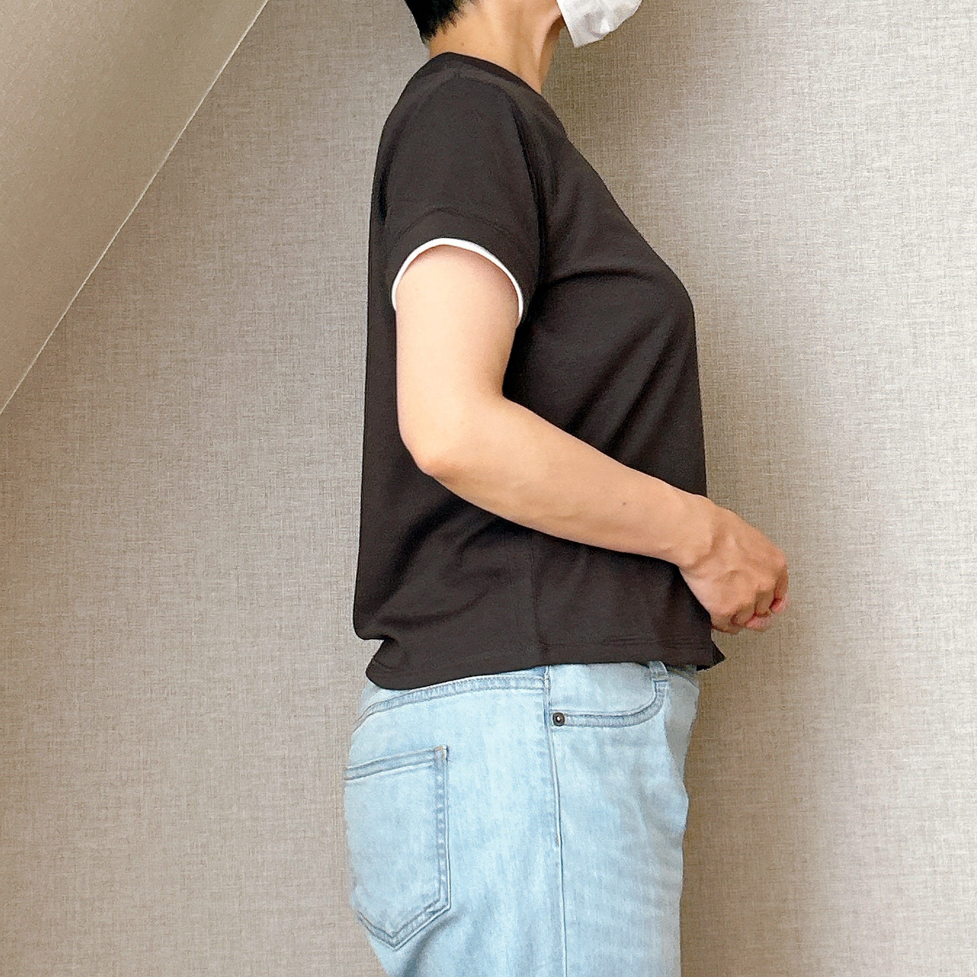 coca(コカ)の「レイヤード半袖トップス」