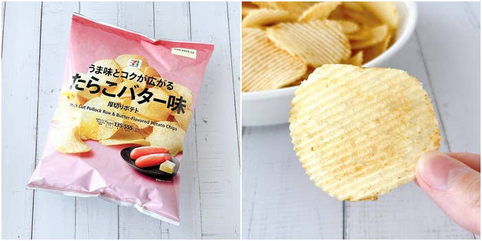 セブン-イレブンの「7P 厚切りポテト たらこバター味」