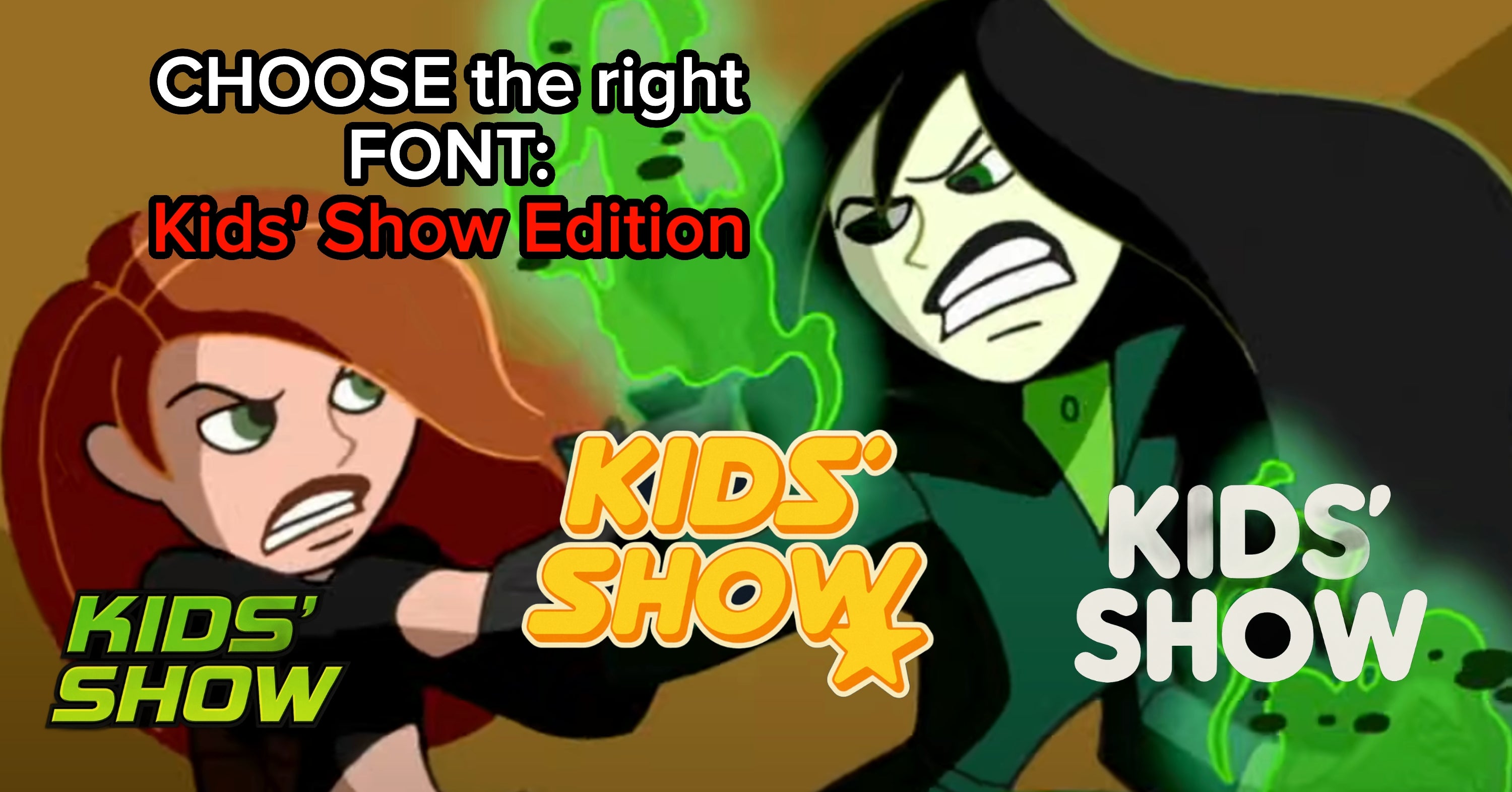 Only True Kids' Show Aficionados Can Name These Shows From Their Title Fonts