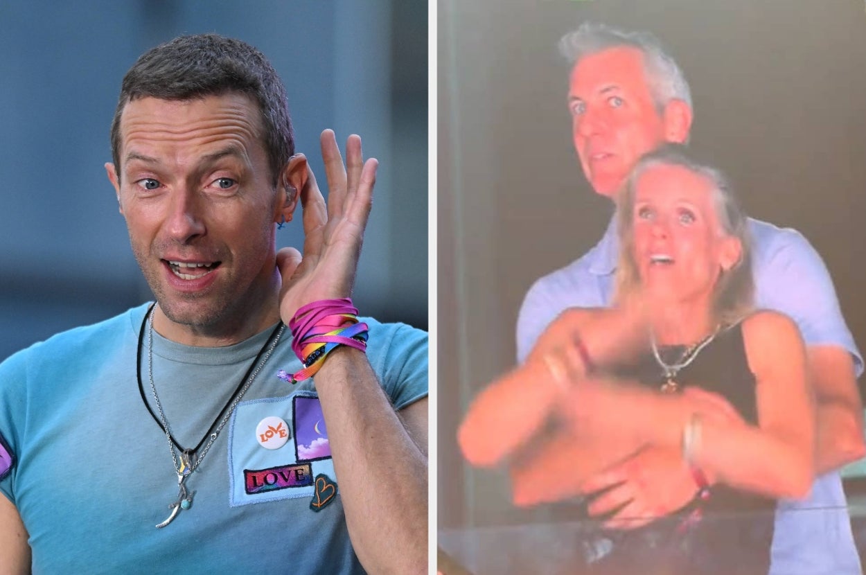 Chris Martin Couldn’t Help But Laugh As He Issued A Playful Warning To Fans At The First Coldplay Show Since The Viral Kiss Cam “Affair”