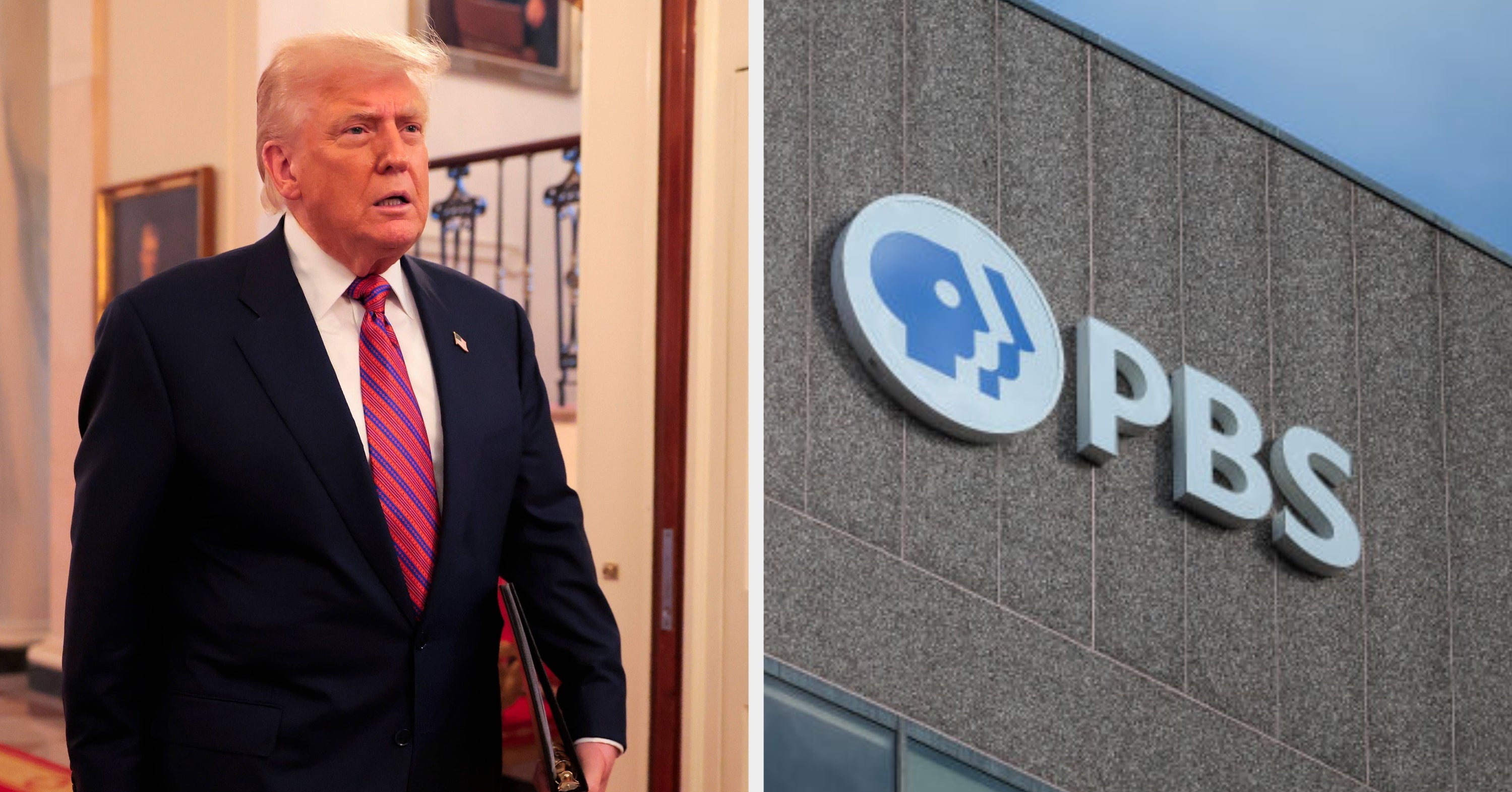 This Boston PBS Station's Clever Sign Is Going Viral After Trump Cut Their Funding