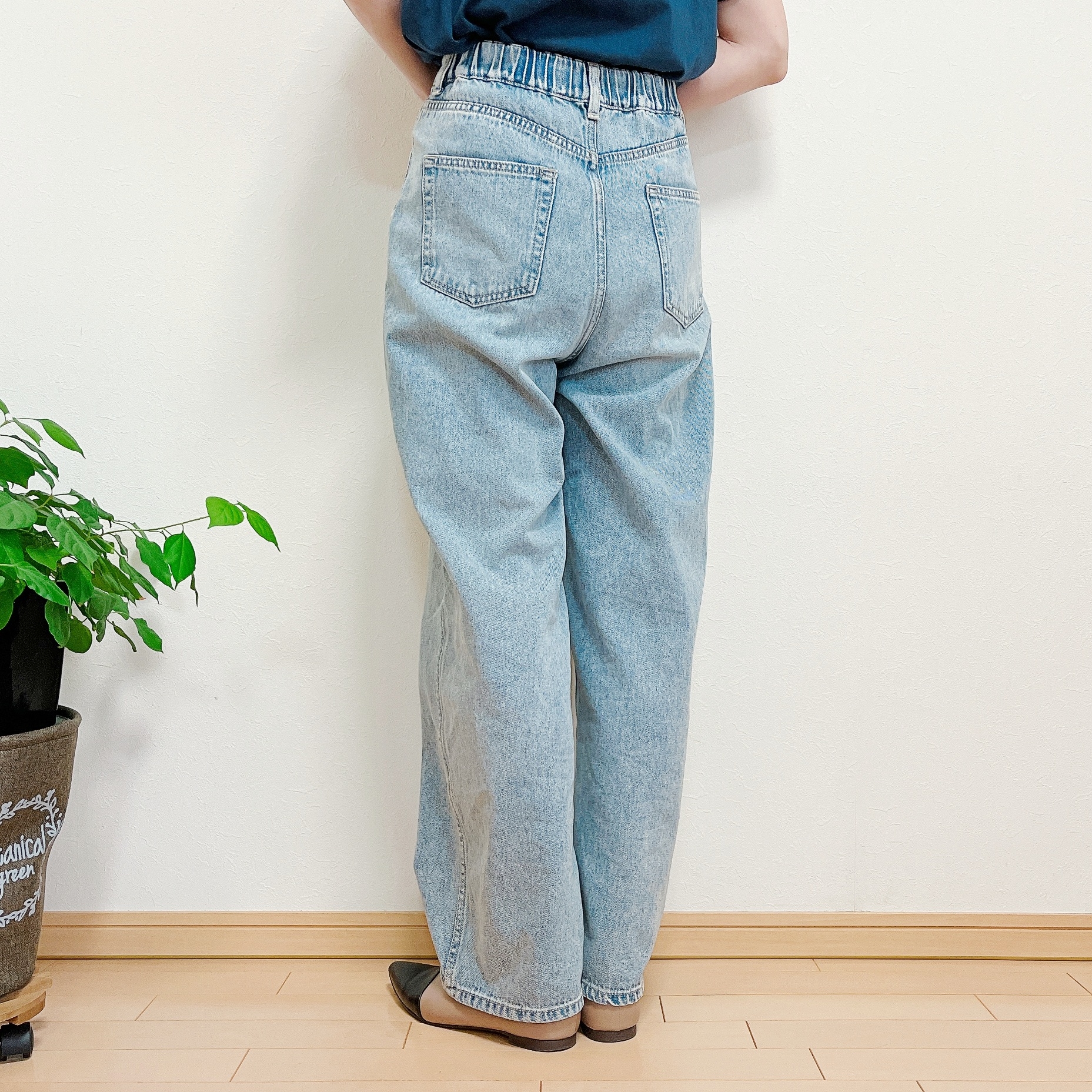 GLOBAL WORK(グローバルワーク)の「GOODデニムバギーパンツ/118365」