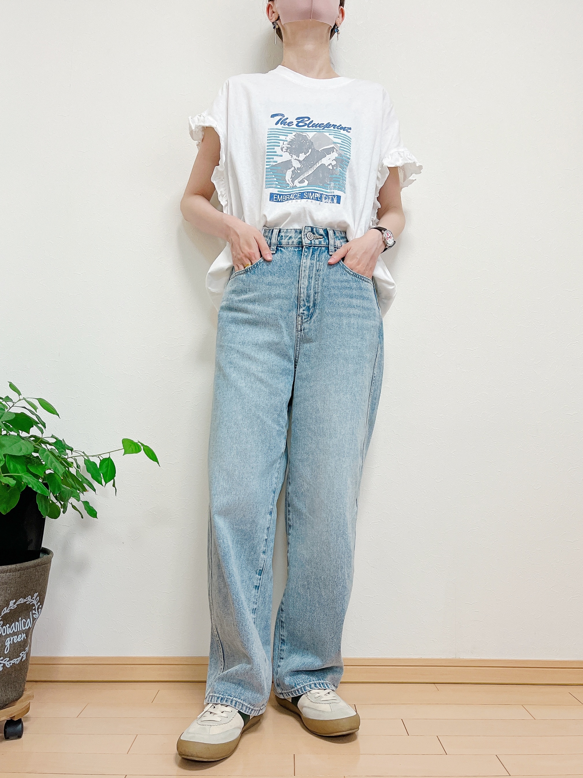 GLOBAL WORK(グローバルワーク)の「GOODデニムバギーパンツ/118365」