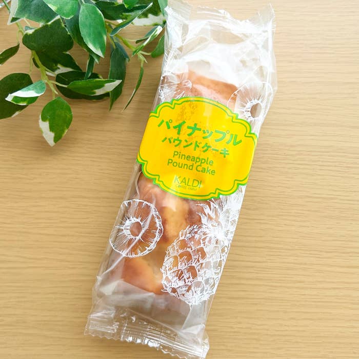 KALDI(カルディ)の「パイナップルパウンドケーキ 1本」