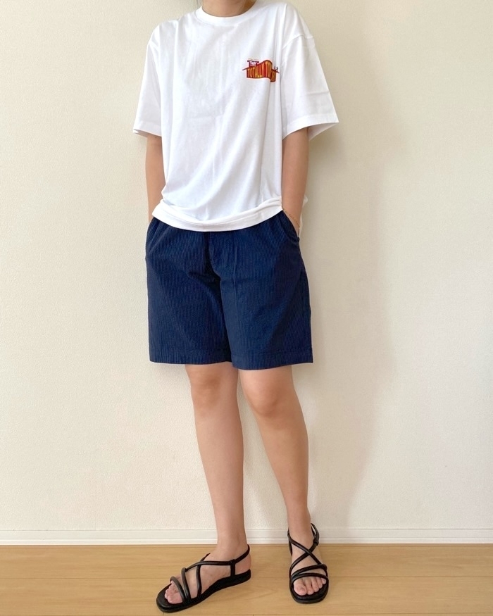 UNIQLO(ユニクロ)の「ストレッチイージーショーツ/シアサッカー」