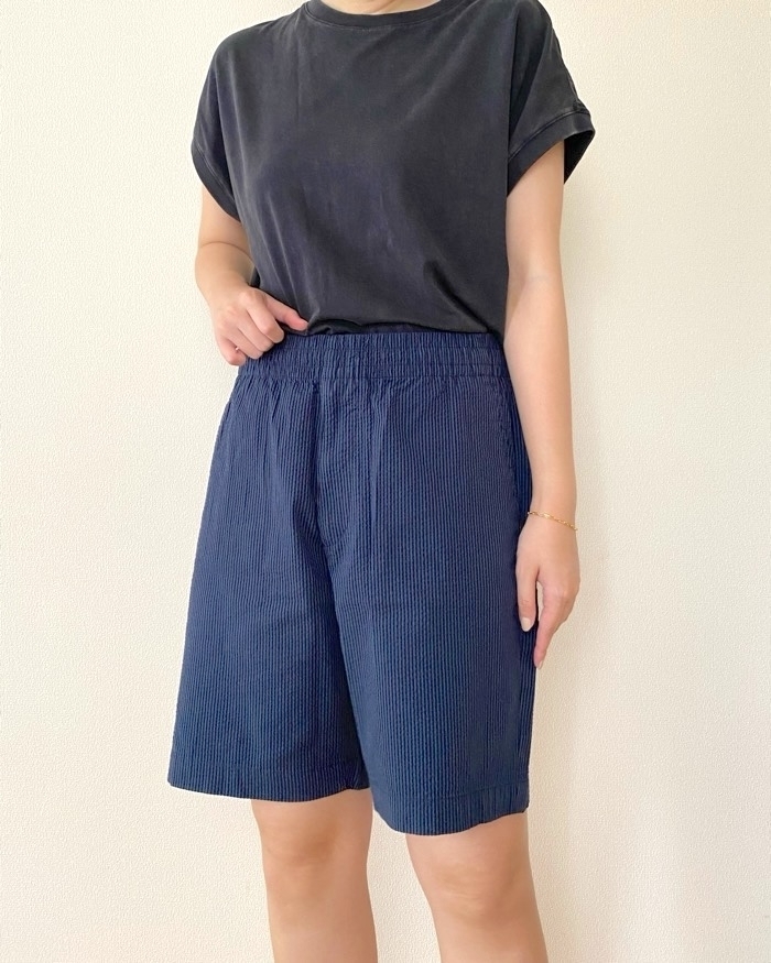 UNIQLO(ユニクロ)の「ストレッチイージーショーツ/シアサッカー」