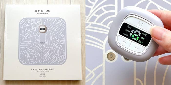 3COINSの「EMSフットケアマット/and us」