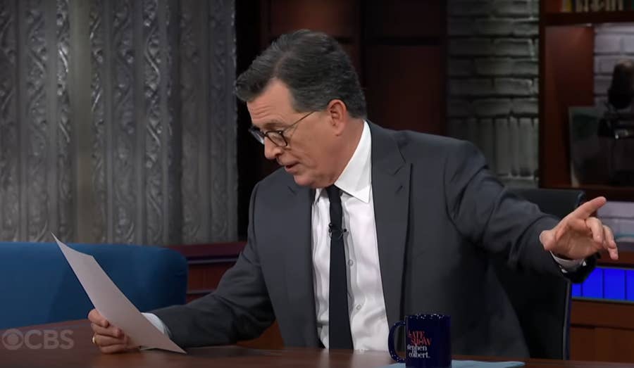 Stephen Colbert Issues Donald Trump Warning On Late Show