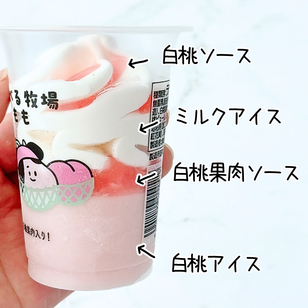 FamilyMart(ファミリーマート)の「赤城 たべる牧場もも」