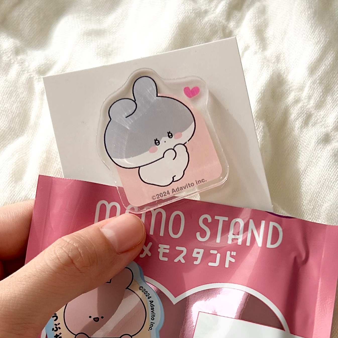 DAISO(ダイソー)の「あさみみちゃん アクリルメモスタンド」