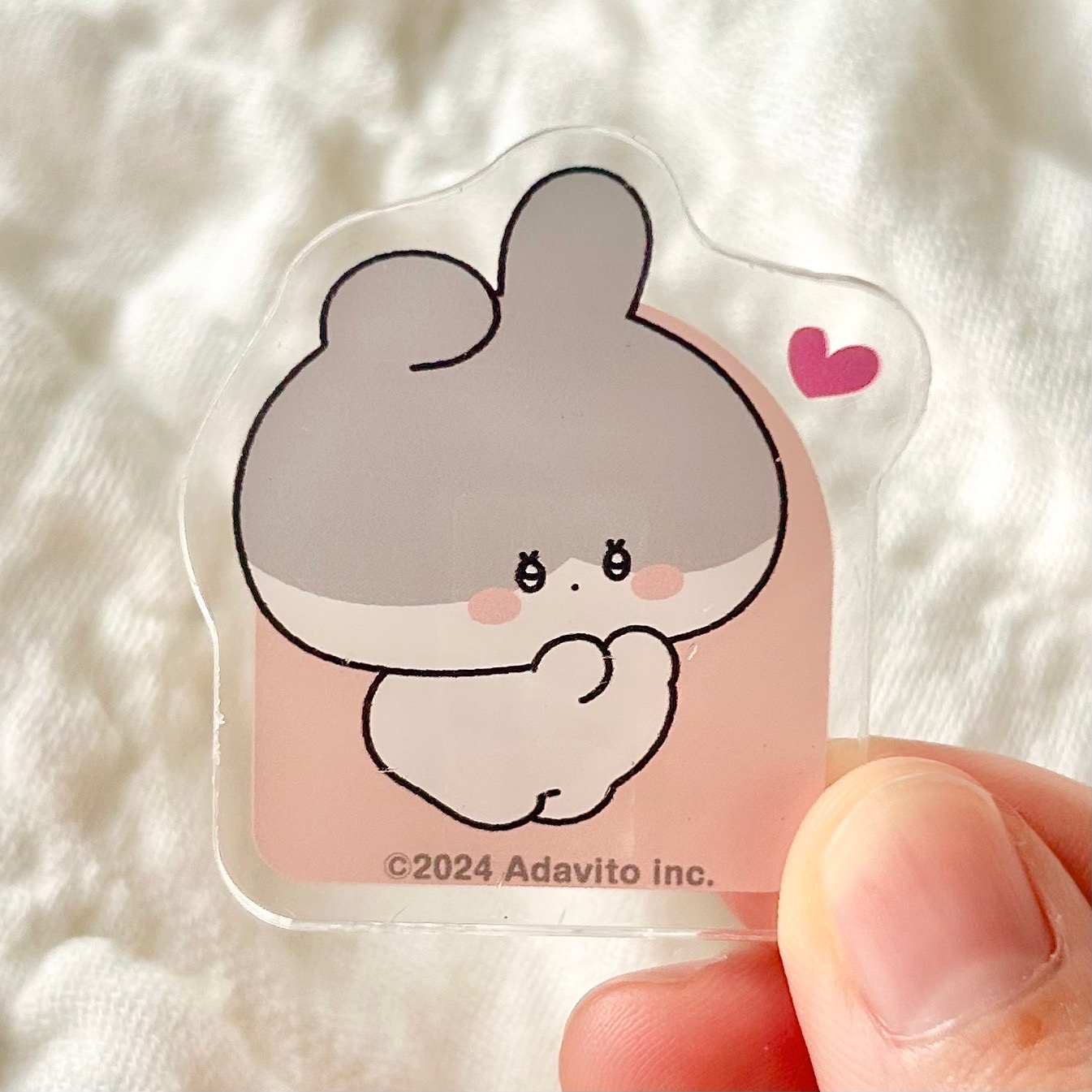 DAISO(ダイソー)の「あさみみちゃん アクリルメモスタンド」