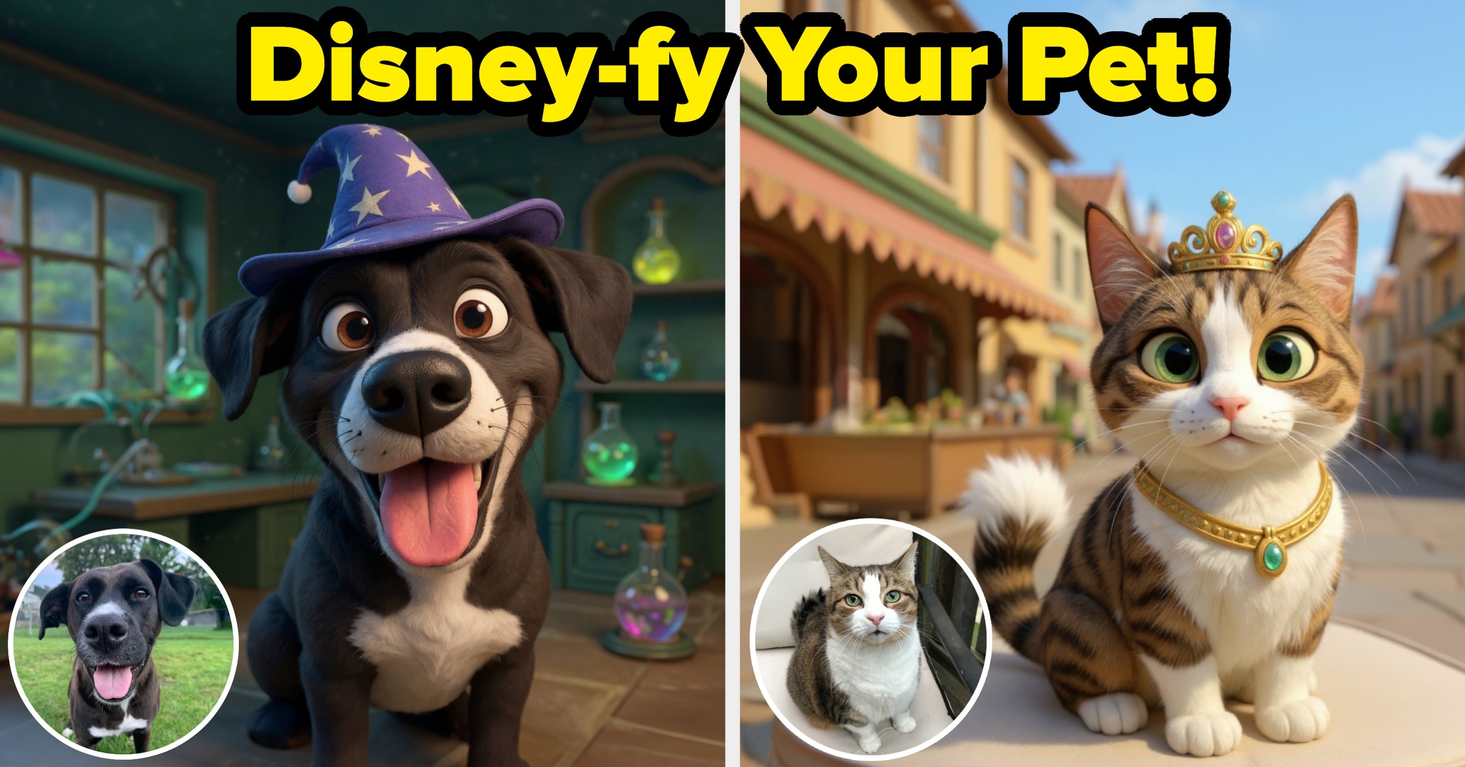People Are Turning Their Pets Into Disney Characters And I'm Begging Disney To Make These Movies Immediately