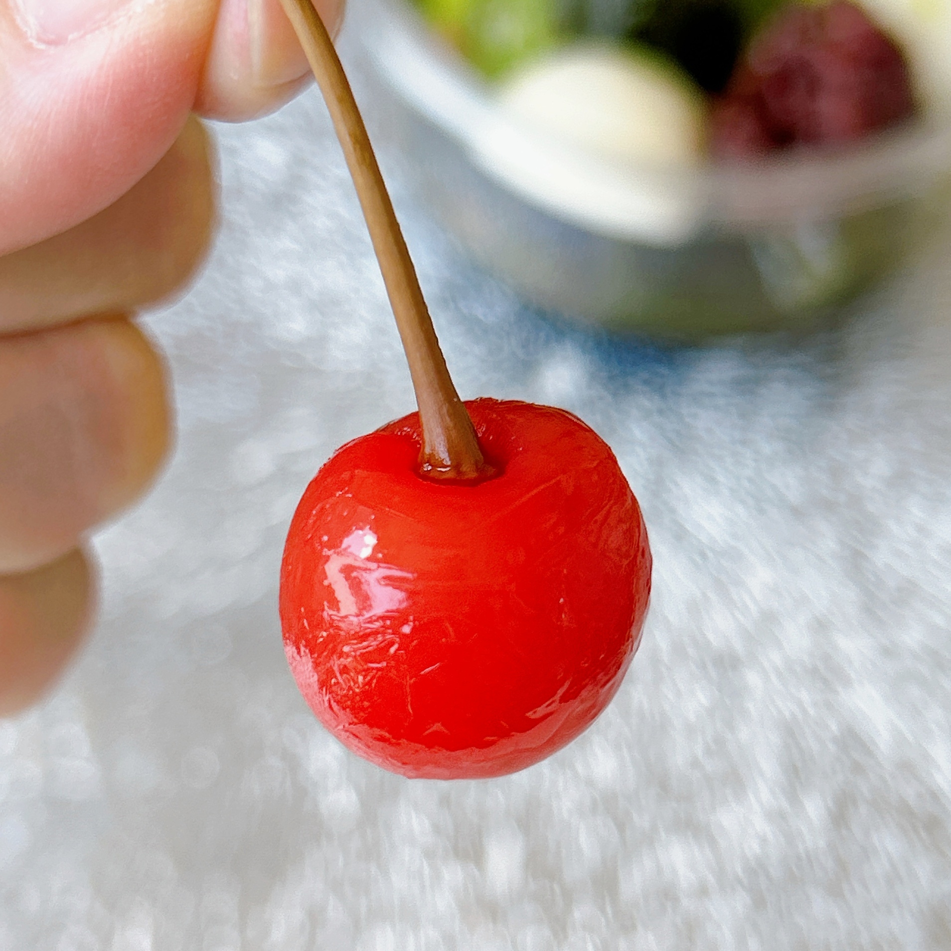 セブン-イレブンの「黒蜜で食べる 宇治抹茶あんみつ」