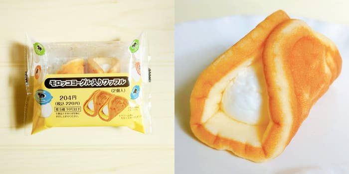 FamilyMart(ファミリーマート)の「モロッコヨーグル入りワッフル」
