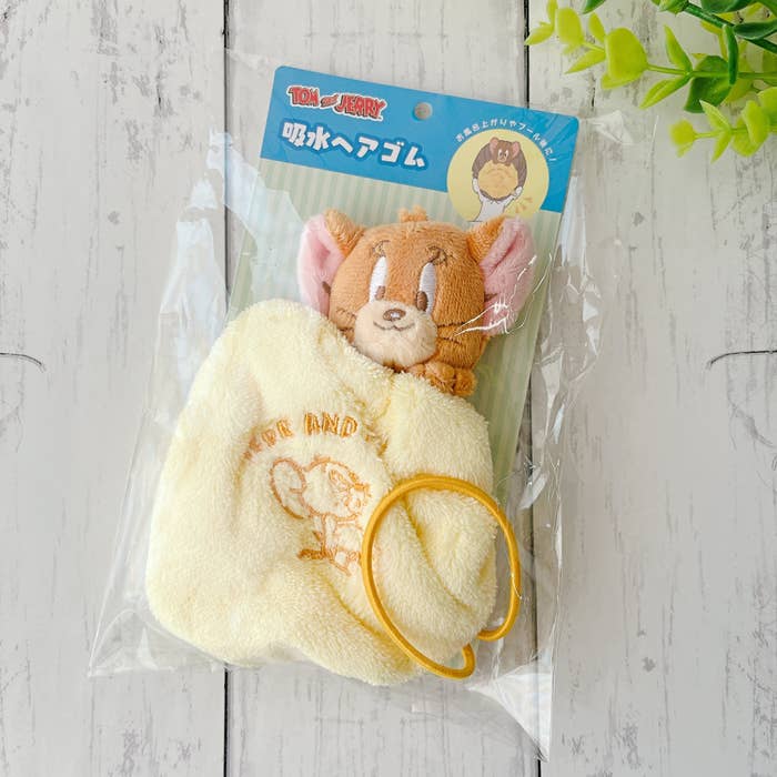 PLAZA(プラザ)で見つけた「TOM and JERRY トムとジェリー 吸水ヘアゴム」