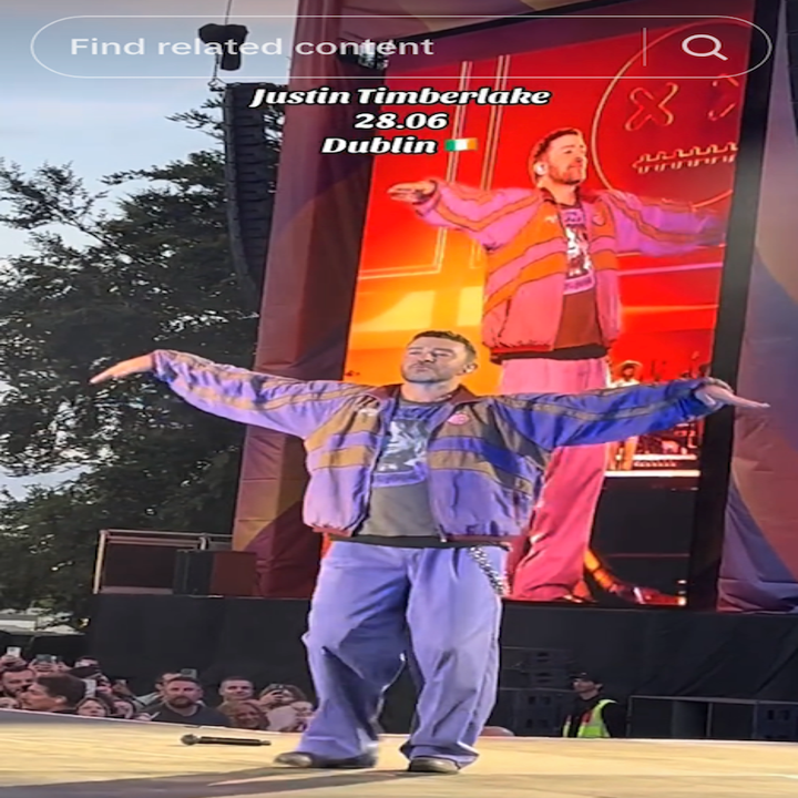 Justin Timberlake Doesn't Sing During Live Shows