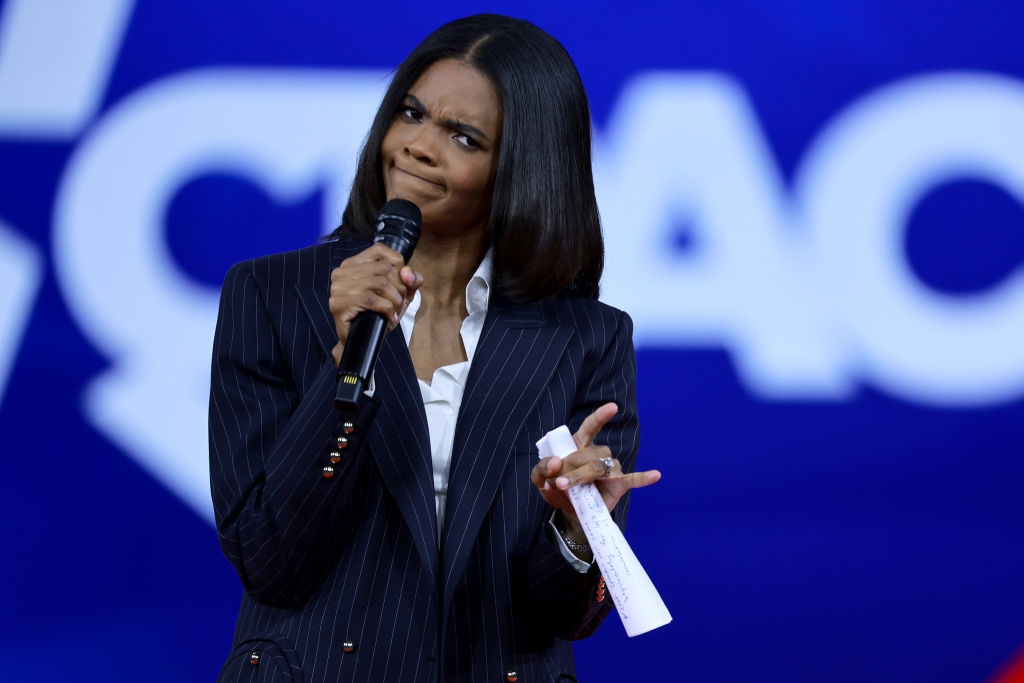 Candace Owens speaks during the Conservative Political Action Conference