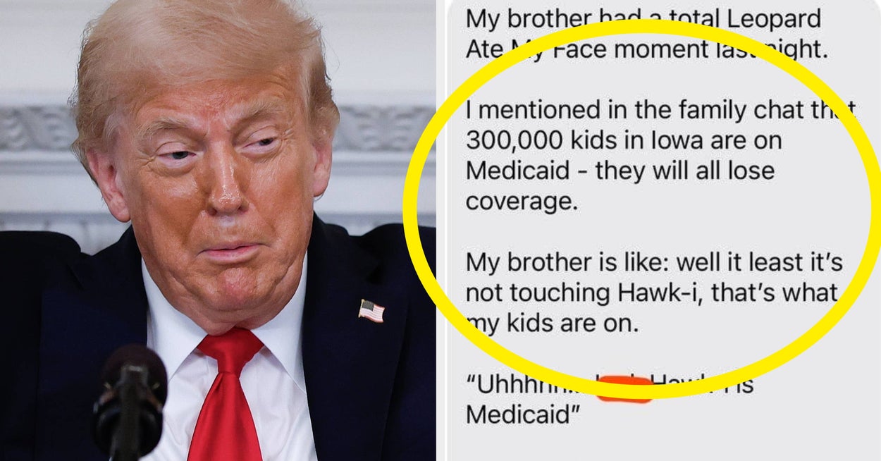 People Have Little Sympathy For This MAGA Guy Who Accidentally Voted To Cut His Kid's Health Insurance