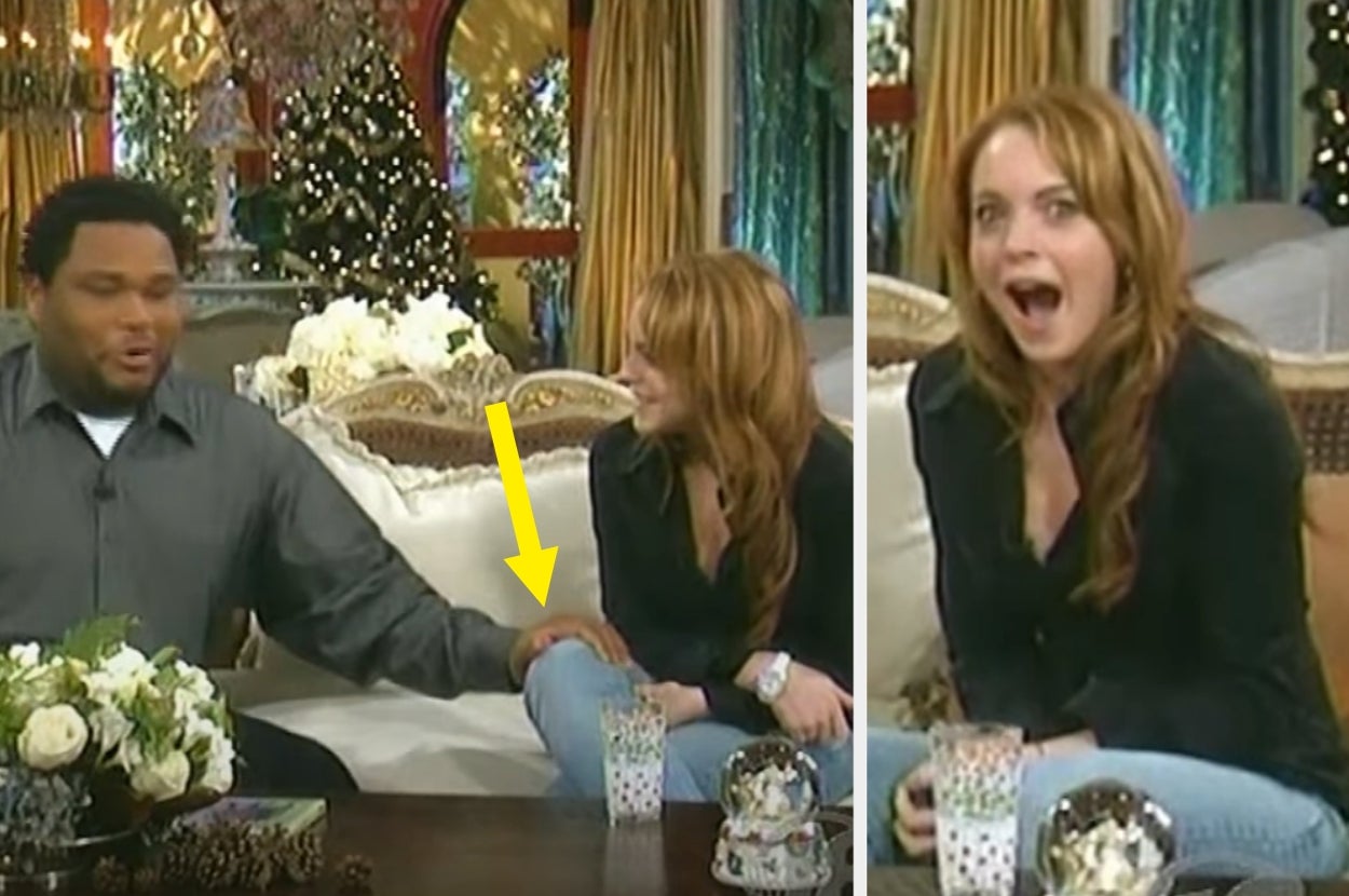 “This Is Terrifying”: People All Over Are Having The Same Uncomfortable Reaction After Watching This Viral Interview Of Anthony Anderson Saying Sexually Coded Comments To Lindsay Lohan When She Was 17