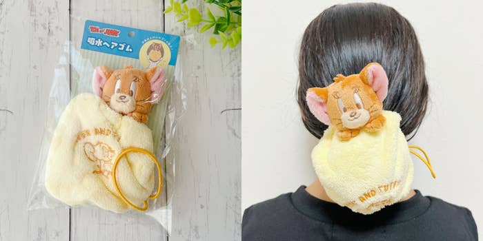 PLAZA(プラザ)で見つけた「TOM and JERRY トムとジェリー 吸水ヘアゴム」
