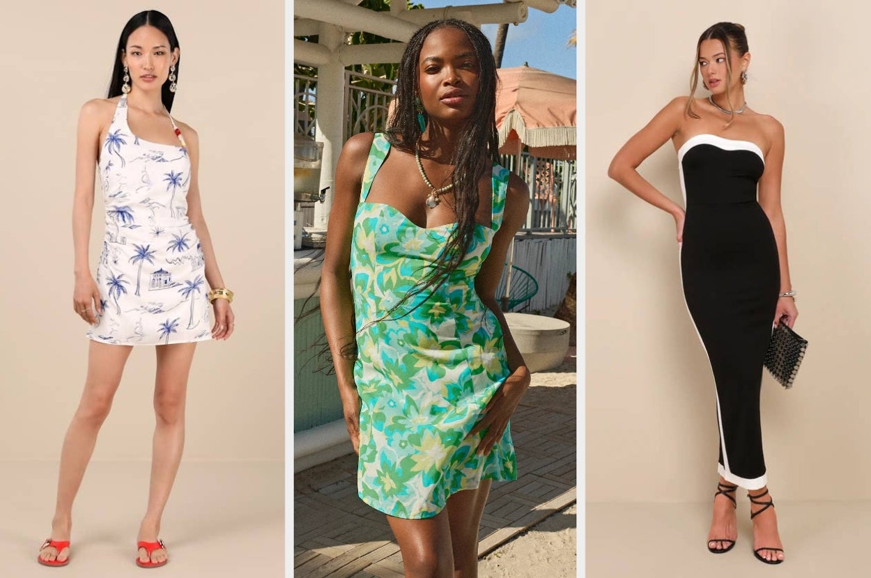 27 Pretty Dresses From Lulus You'll Never Get Sick Of Wearing