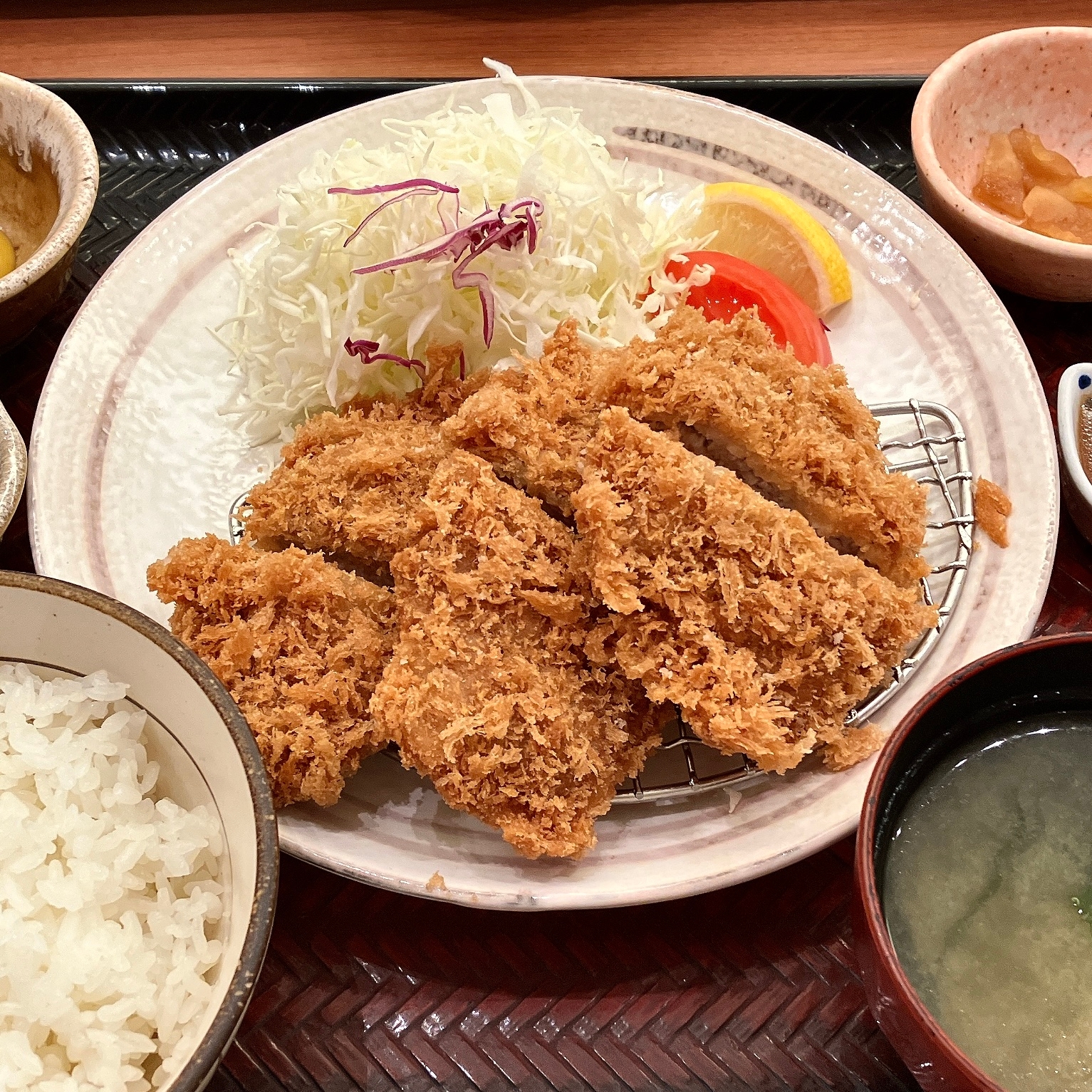 大戸屋の「三元豚のヒレかつ」