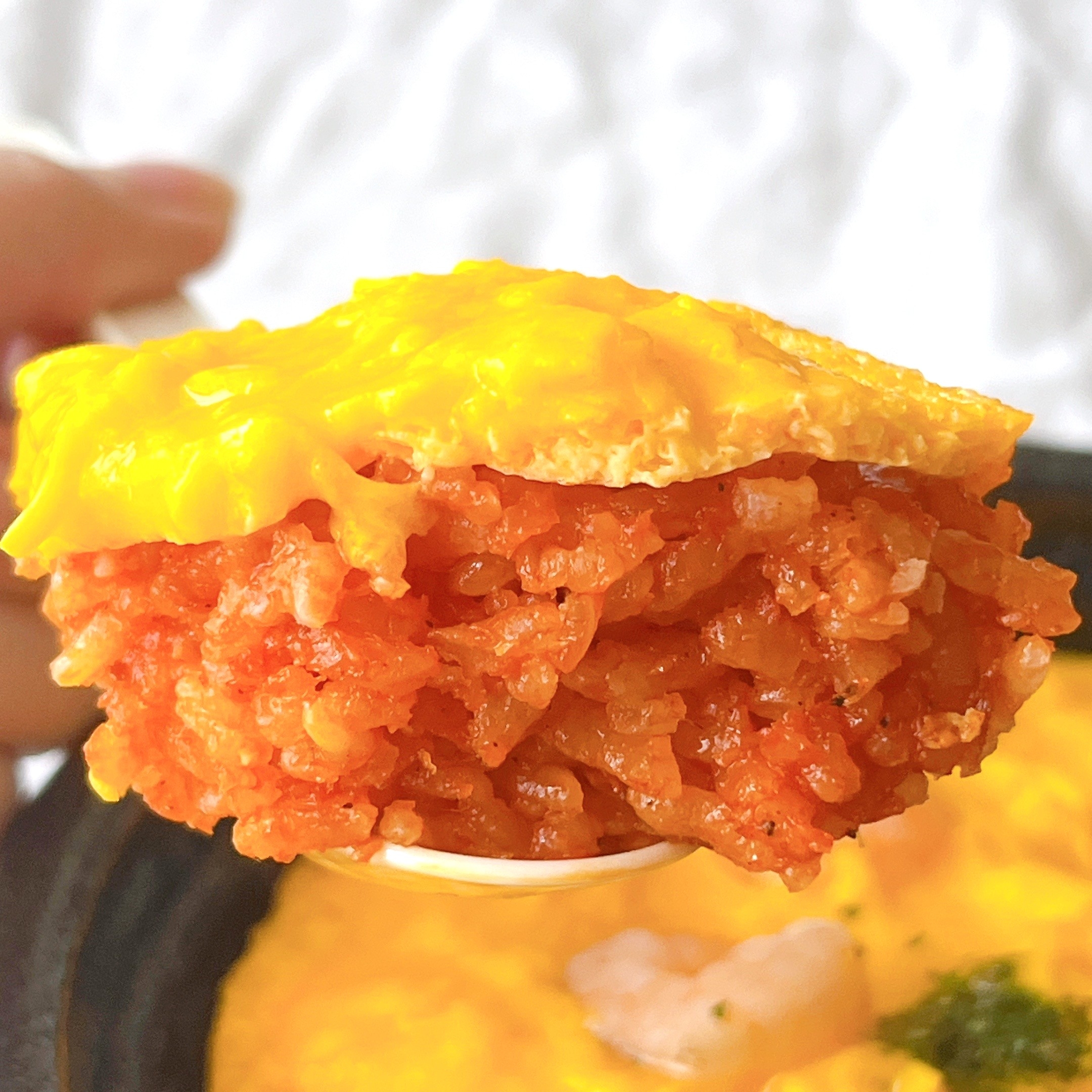 ローソンの「グリル満天星お墨付き オムライス」
