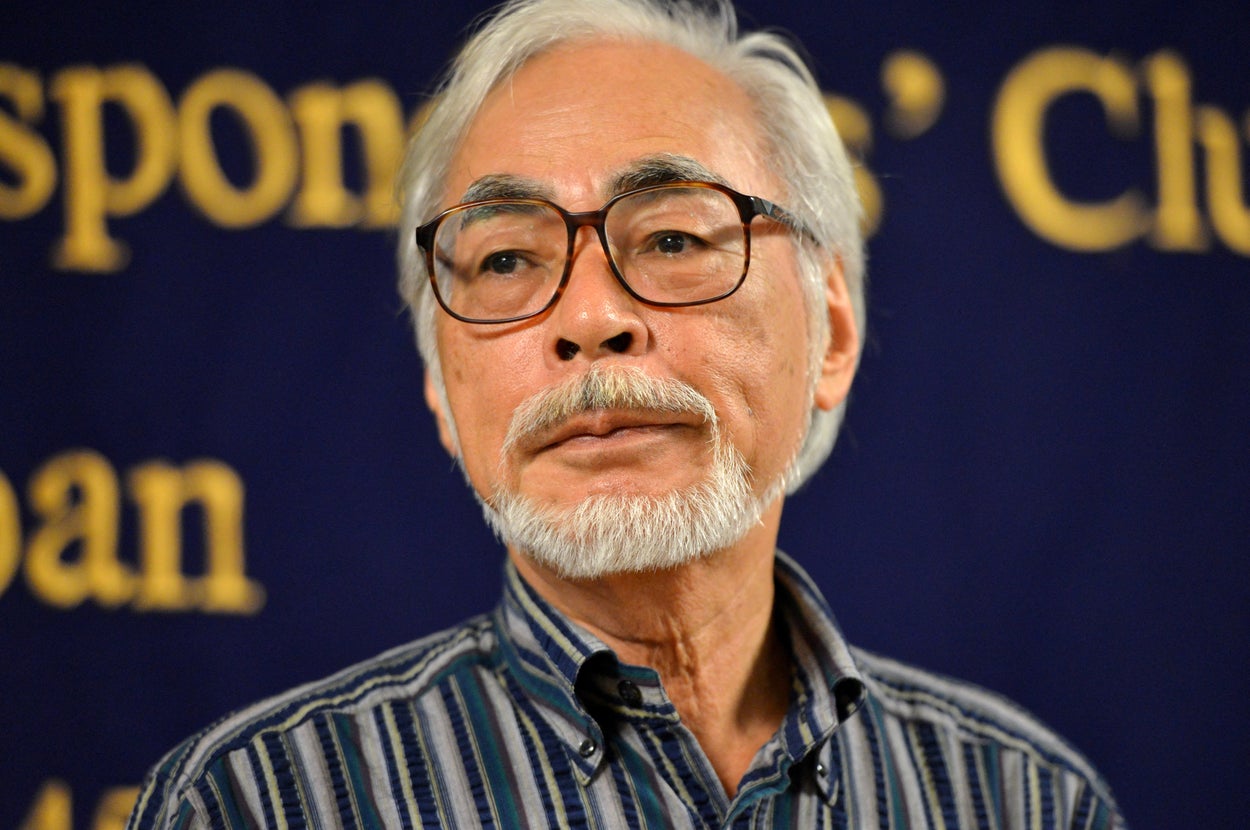 宮﨑駿監督(2015年撮影、AFP=時事)