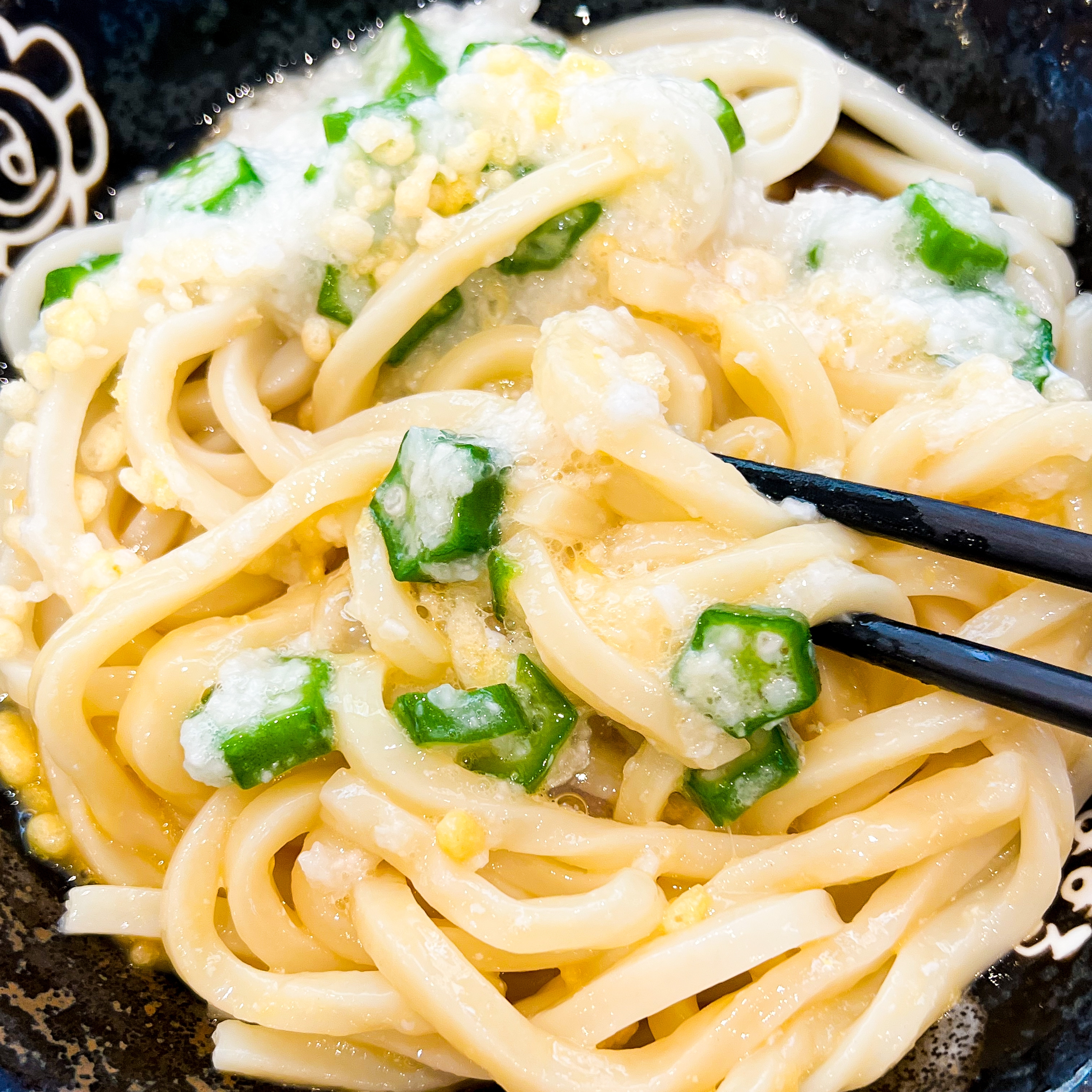 はなまるうどん「玉とろぶっかけ」