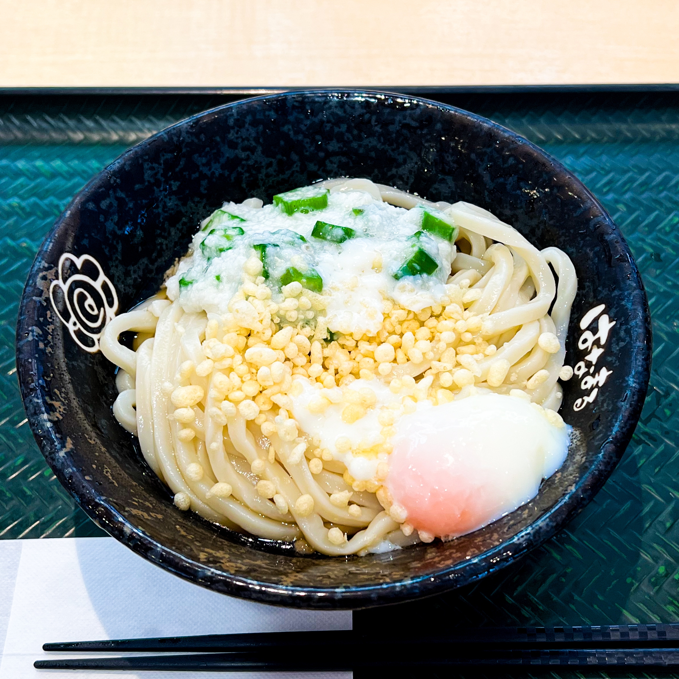 はなまるうどん「玉とろぶっかけ」