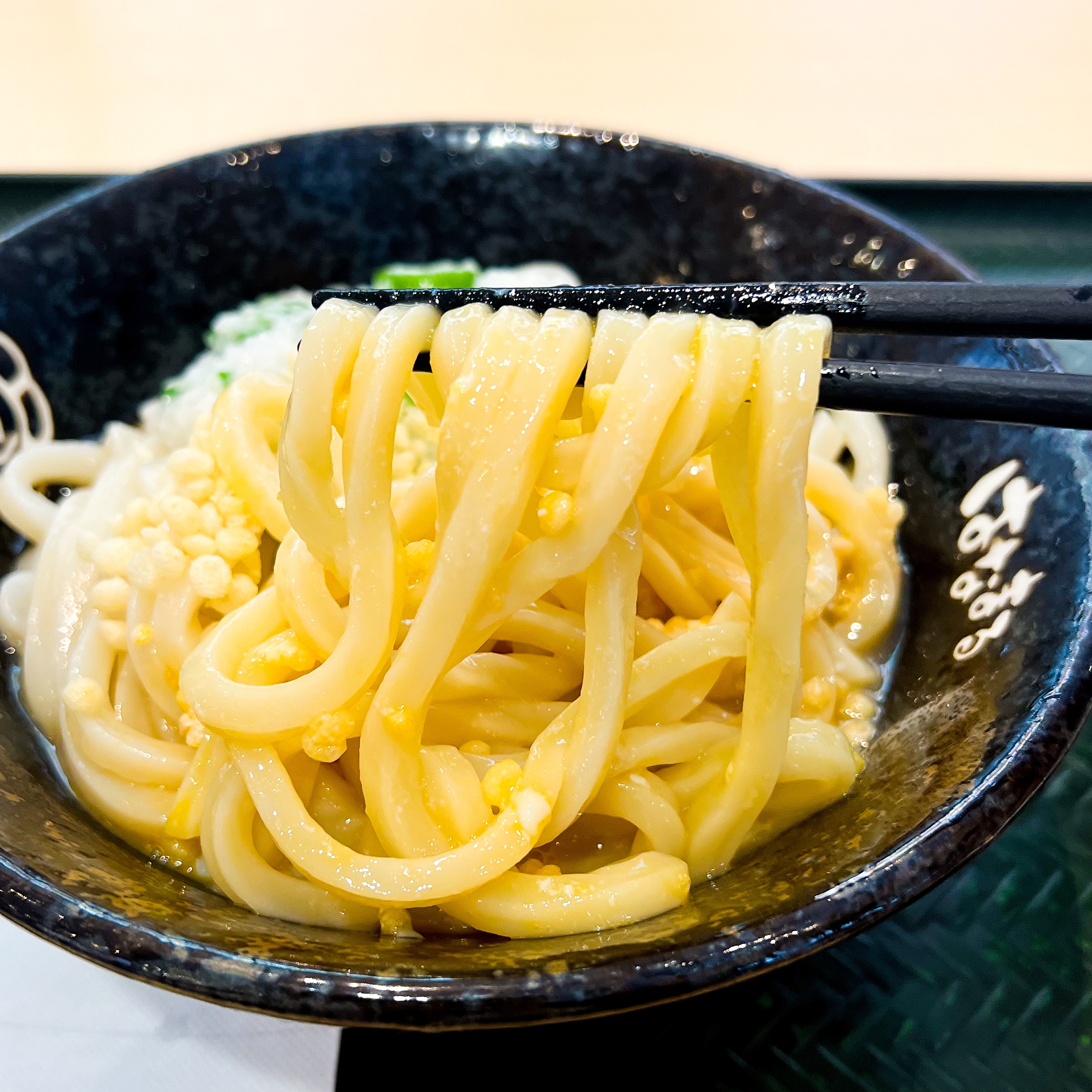 はなまるうどん「玉とろぶっかけ」
