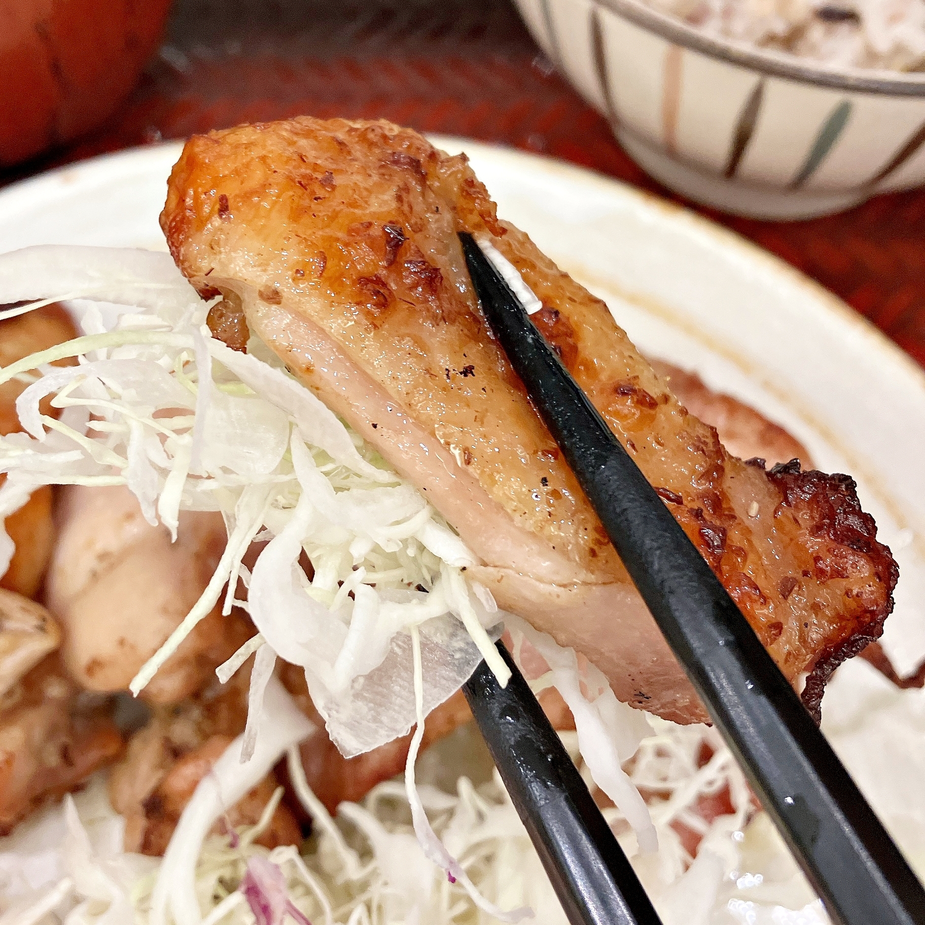 大戸屋の「もろみチキンの炭火焼き」
