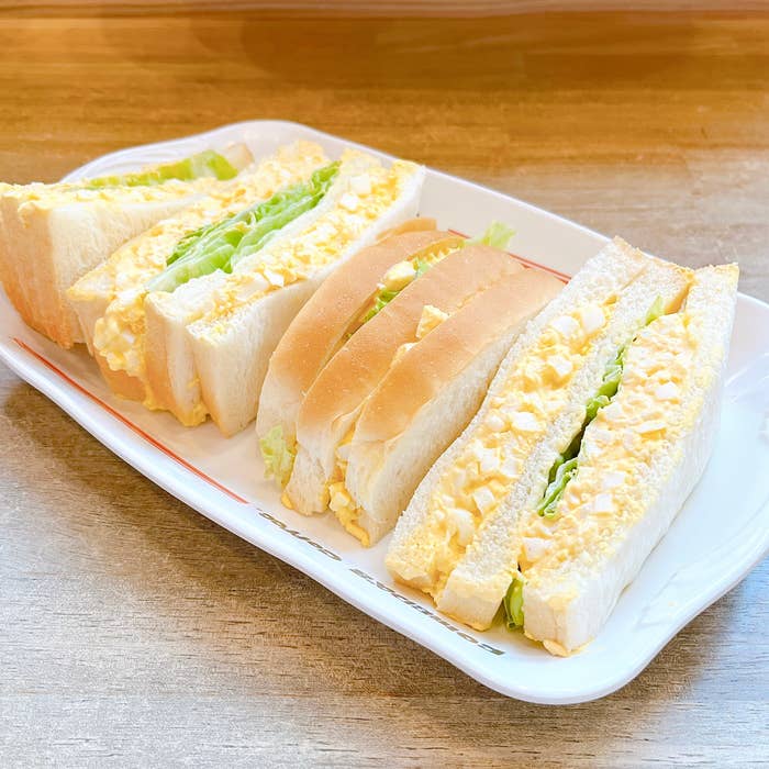 コメダ珈琲店の「エッグサンド」
