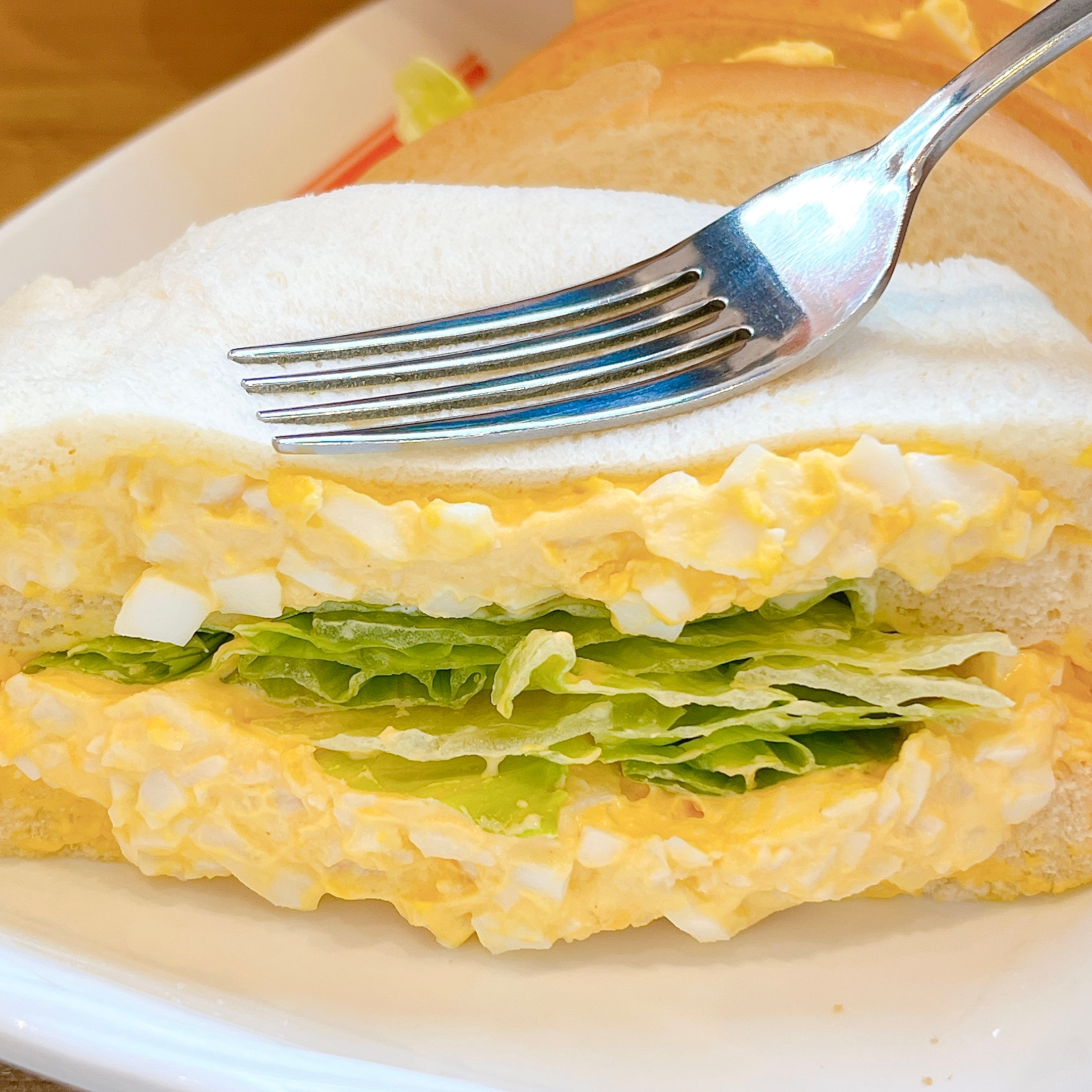 コメダ珈琲店の「エッグサンド」