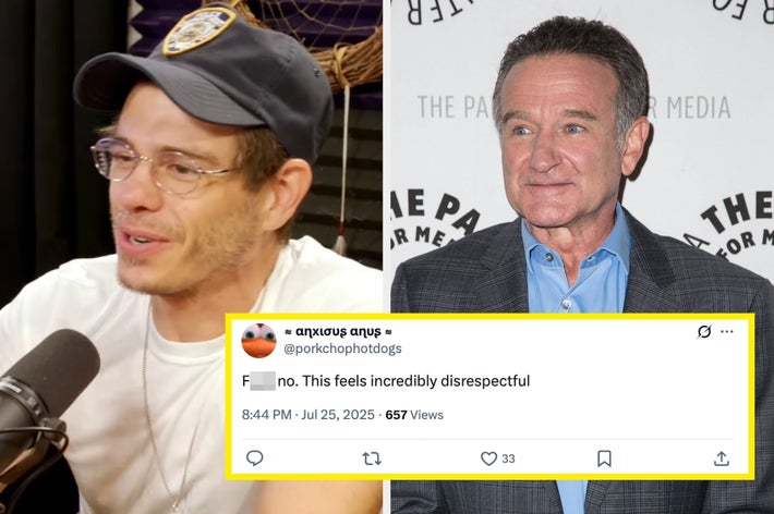 Matthew Lawrence in a hat vs Robin Williams in a suit