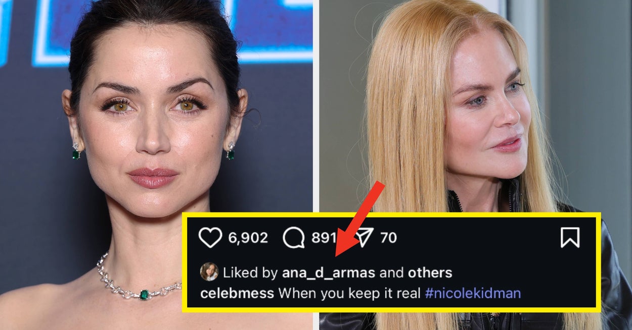 Ana De Armas Likes Instagram Post About Nicole Kidman