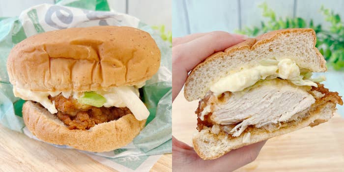 KFC(ケンタッキー・フライド・チキン)の「チキン南蛮フィレバーガー」