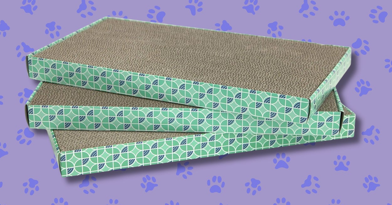 Cat Owners Swear These $18 Scratch Pads Will Save Your Furniture From Destruction
