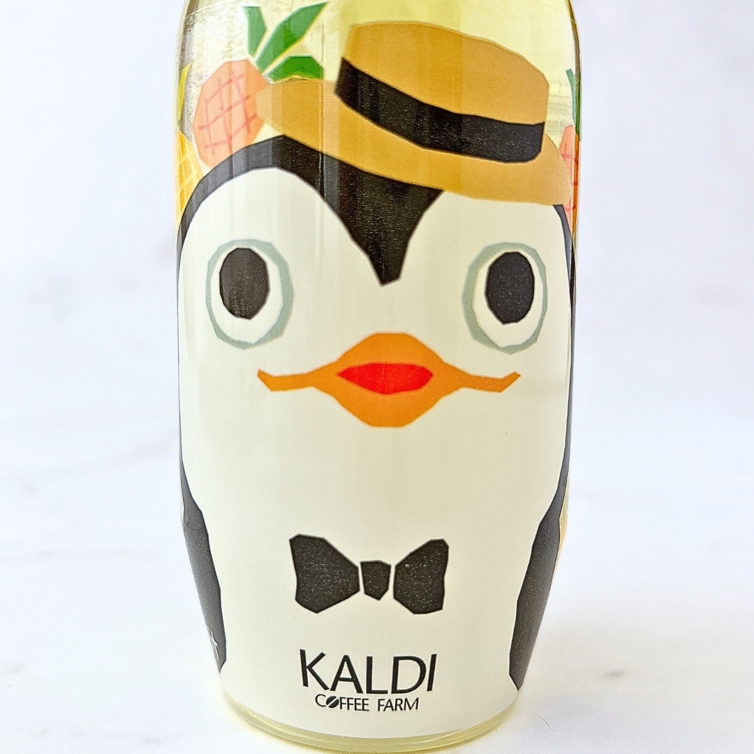 KALDI (カルディ)の「サマーペンギンラムネ パイナップル味 250ml」