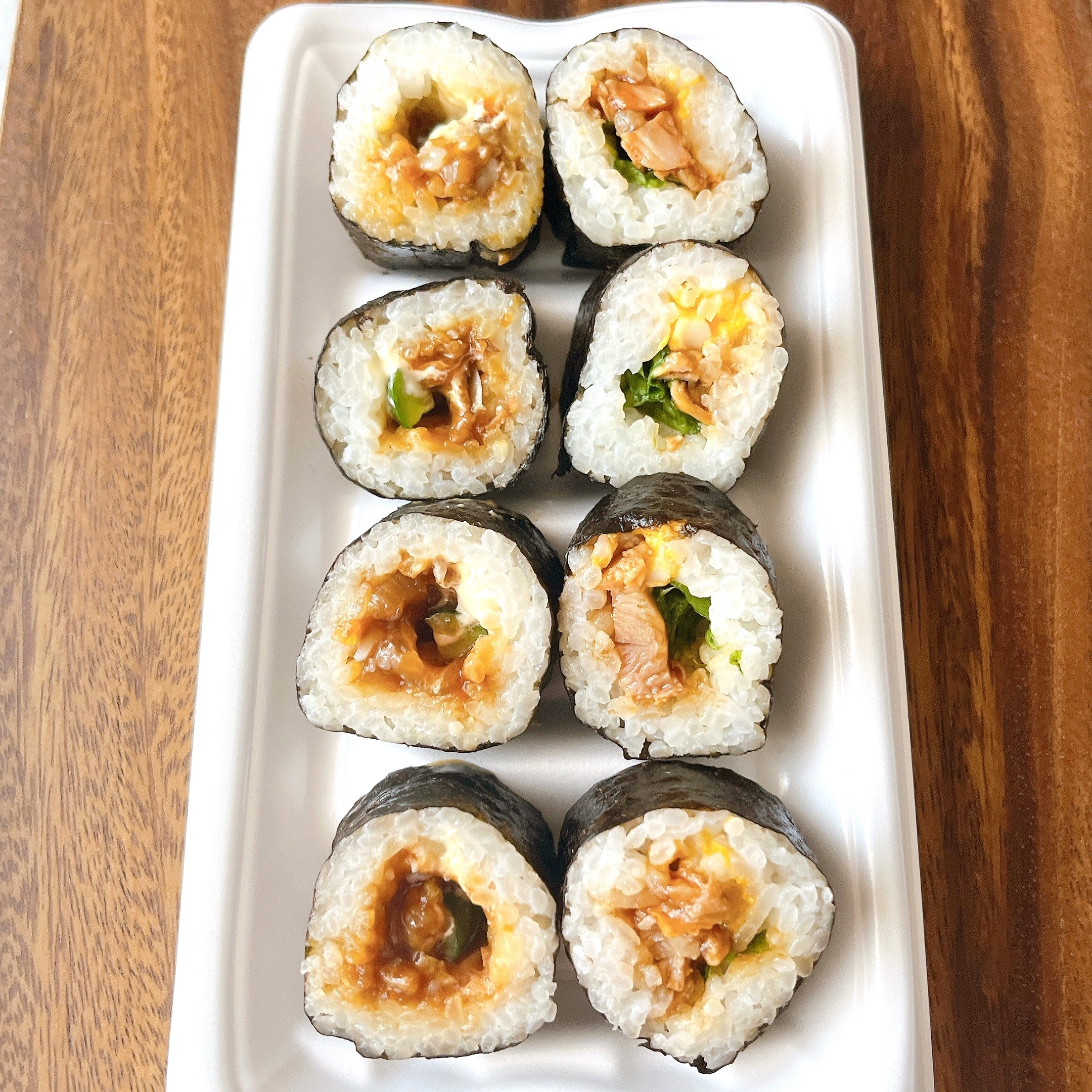 ファミリーマートの「牛焼肉巻&テリヤキチキン巻」