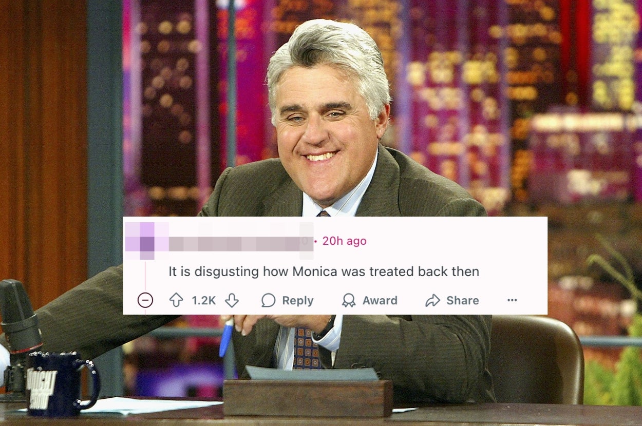 Monica Lewinsky Reacted To Jay Leno Criticizing Late Night Hosts For Being Too Political