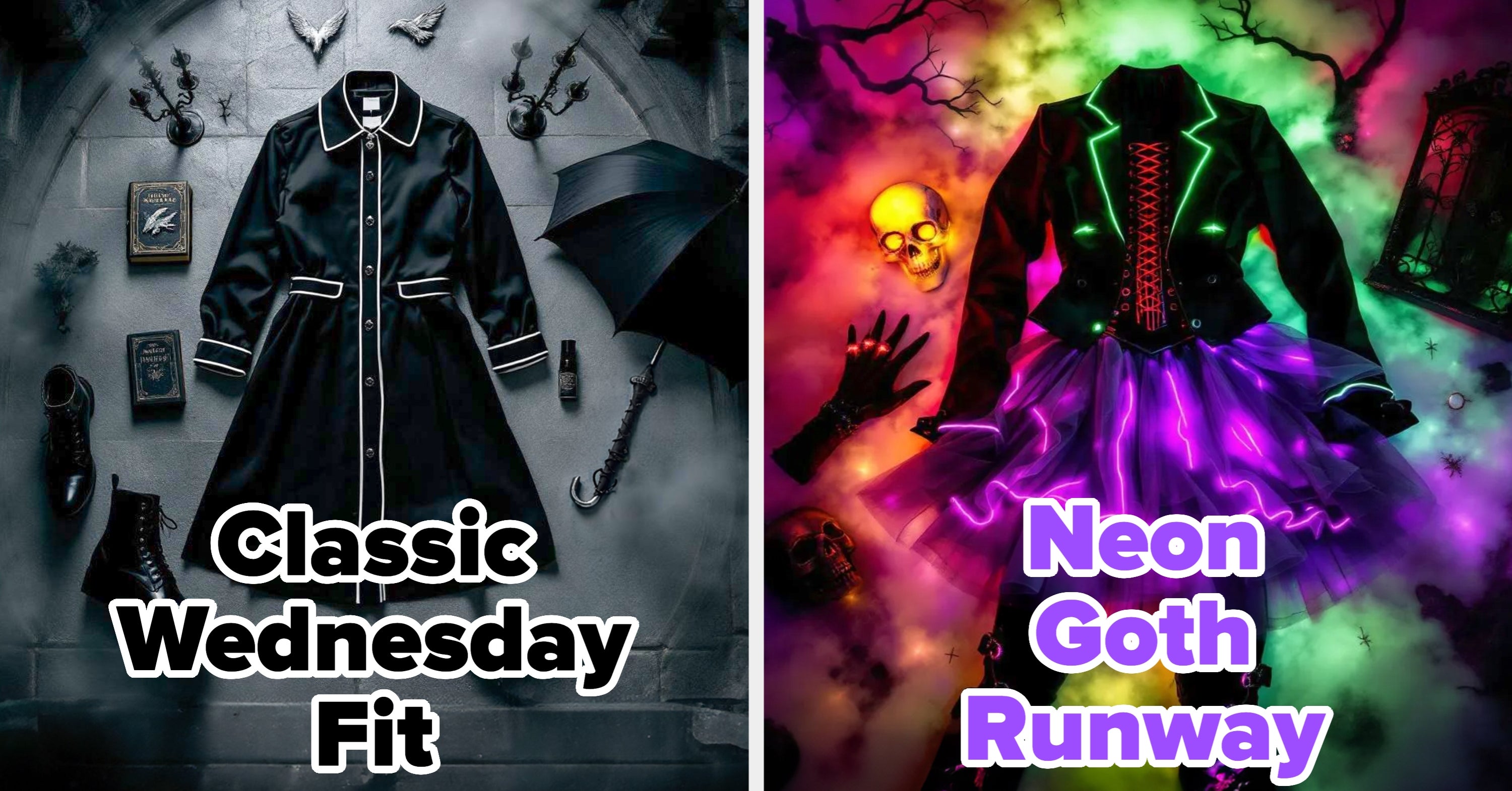 Design A Gothic Outfit So Good Even Wednesday Addams Might Blink Twice