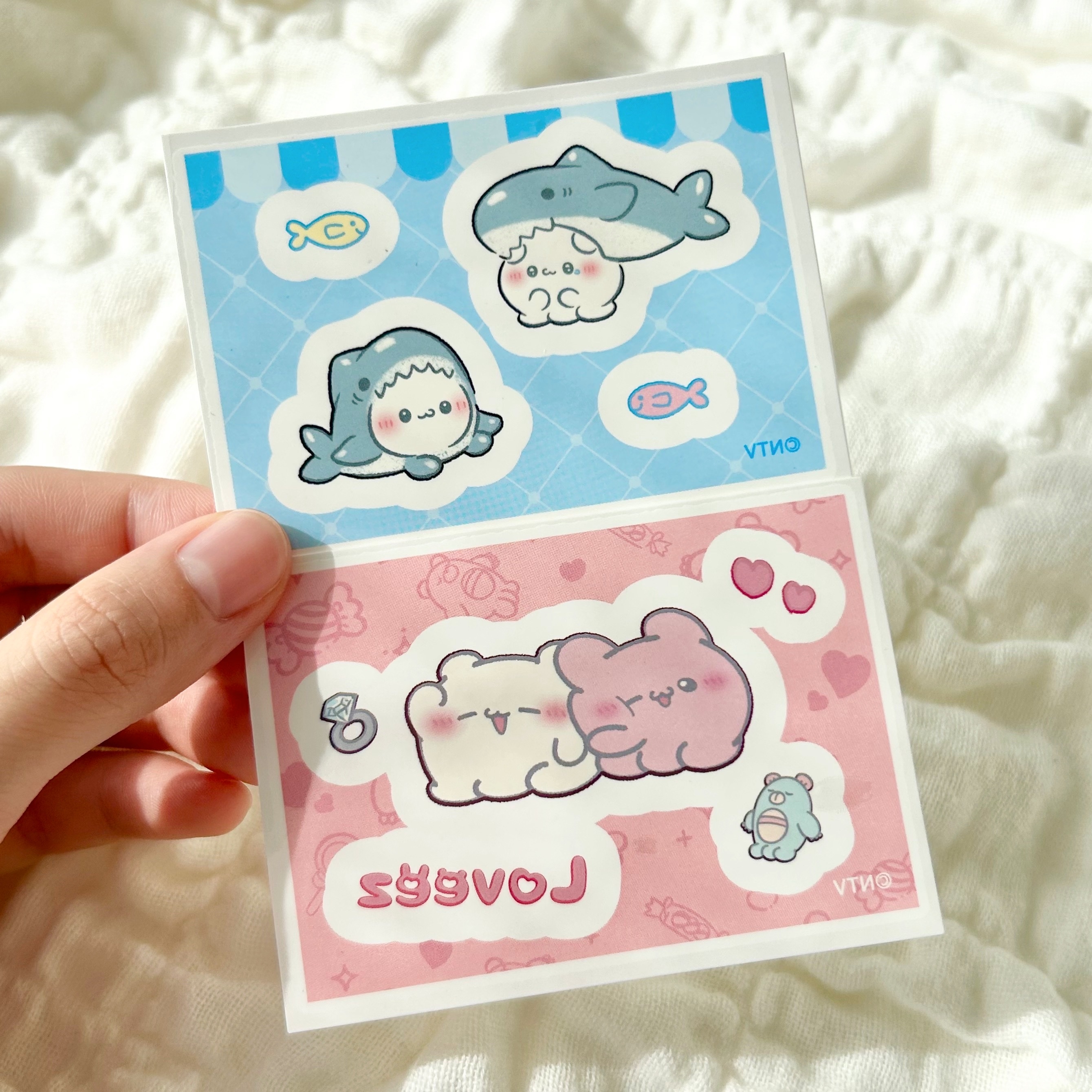 DAISO(ダイソー)の「らぶいーず ボディプリントガム」