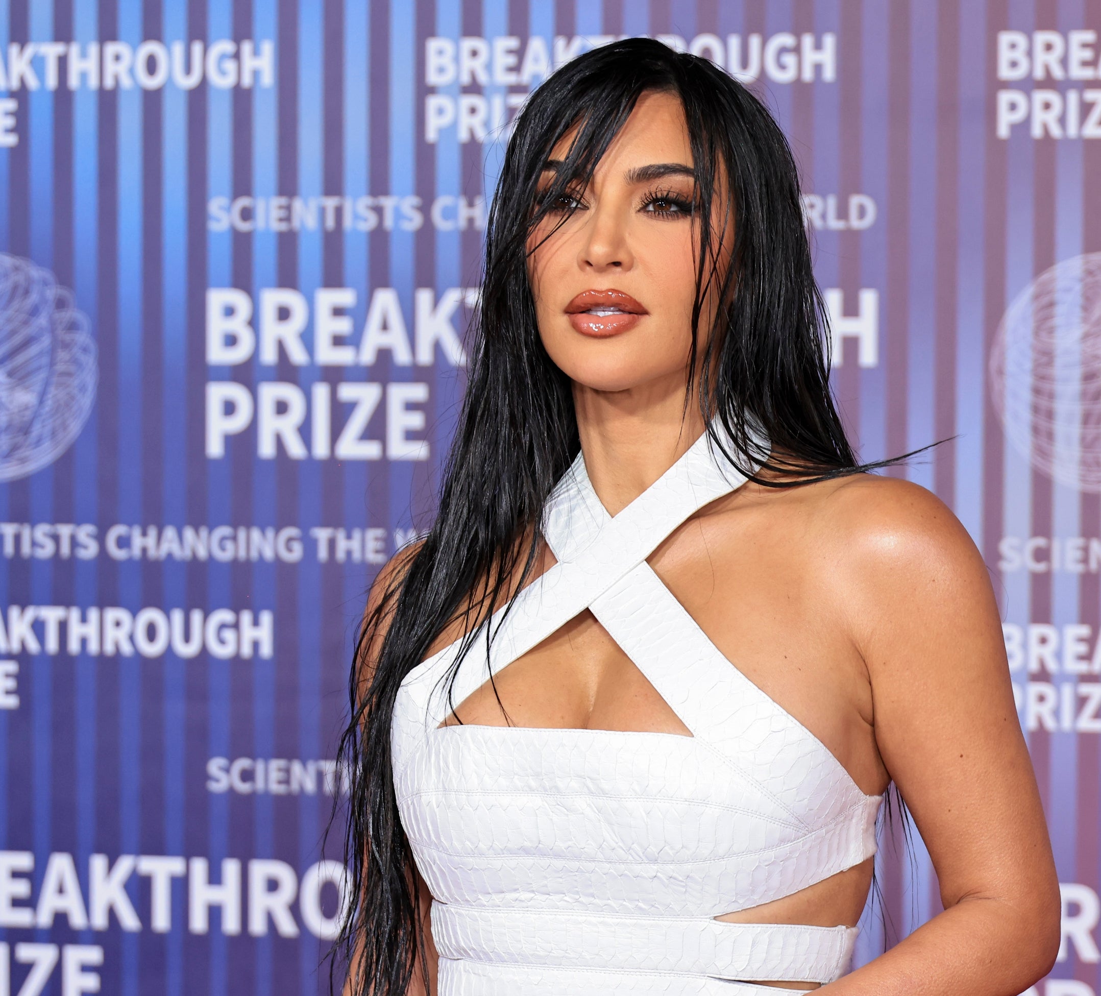 Kim Kardashian on a red carpet
