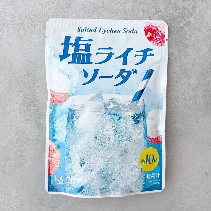KALDI (カルディ)の「塩ライチソーダ」